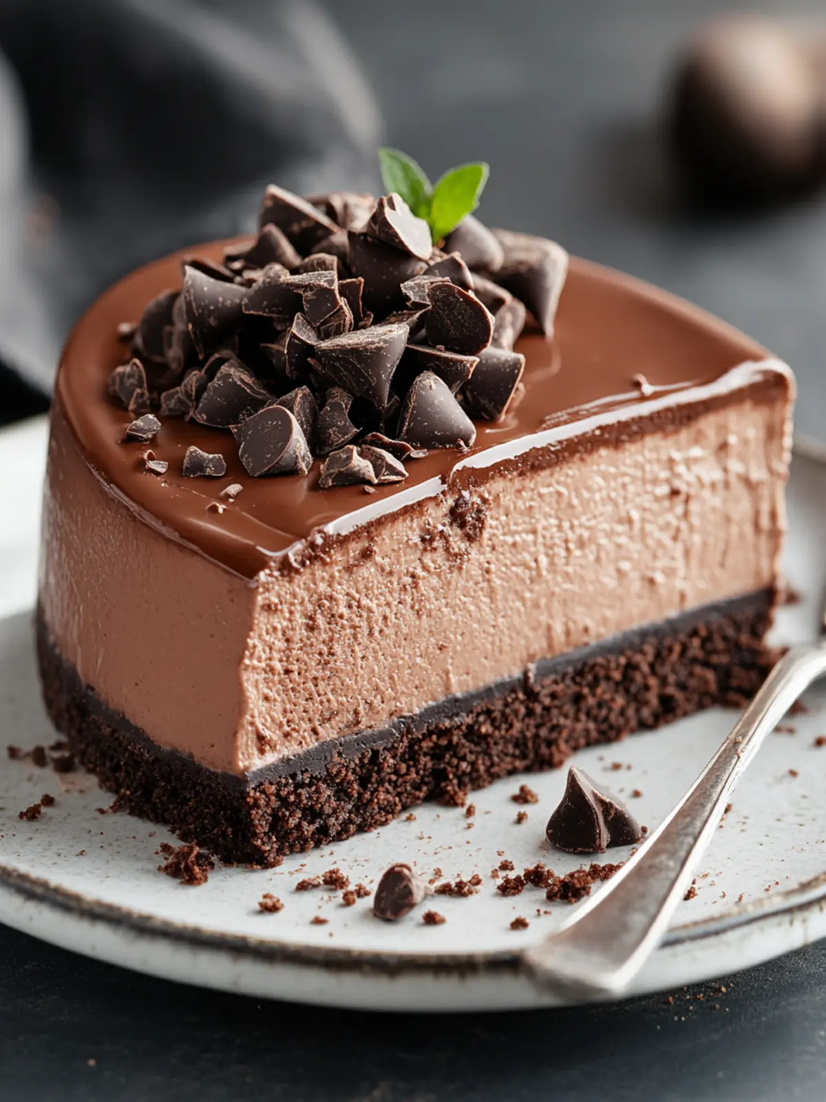 Irresistible Triple Chocolate Cheesecake for Every Chocoholic 3 Triple Chocolate Cheesecake