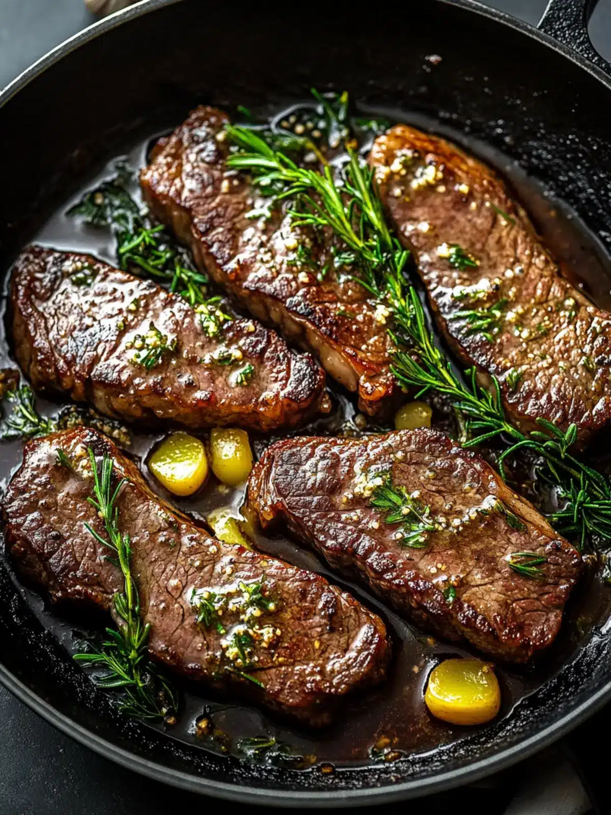 Garlic Butter Steak Skillet: Your 20-Minute Gourmet Bliss 4 Garlic Butter Steak Skillet