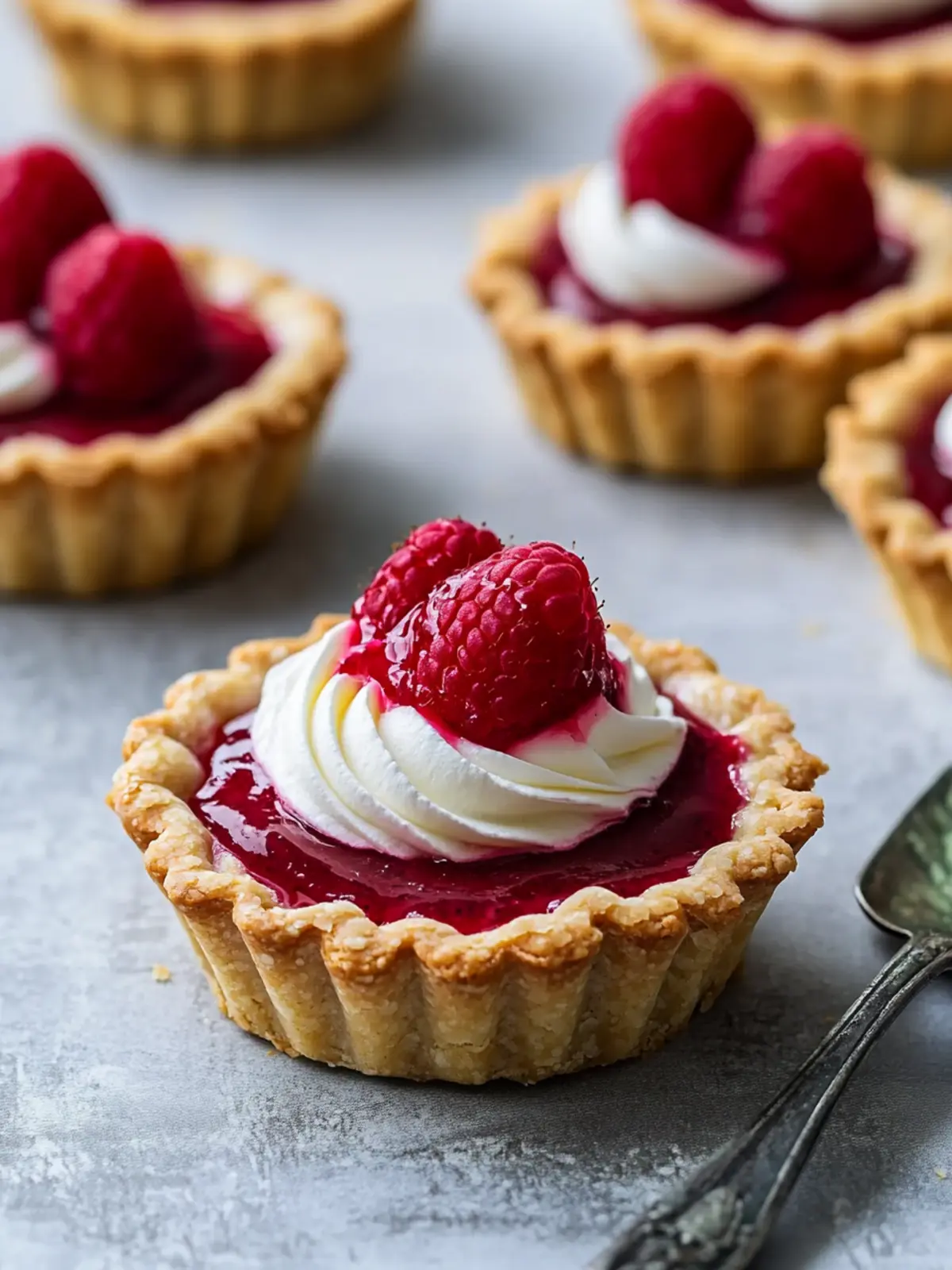 Vegan Raspberry Curd Tarts with Crisp Gluten-Free Crusts 2 Vegan raspberry curd tarts
