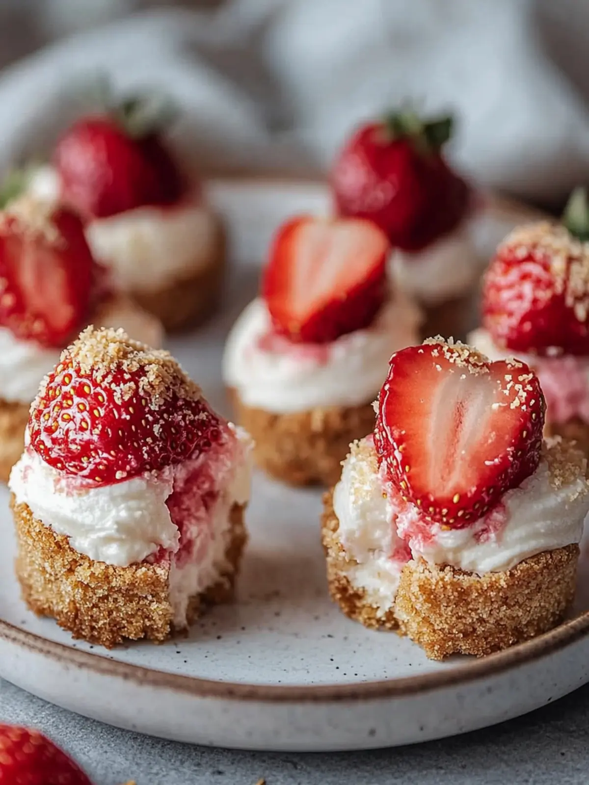 Irresistible Strawberry Cheesecake Cookie Cups for Sweet Moments 4 Strawberry Cheesecake Cookie Cups