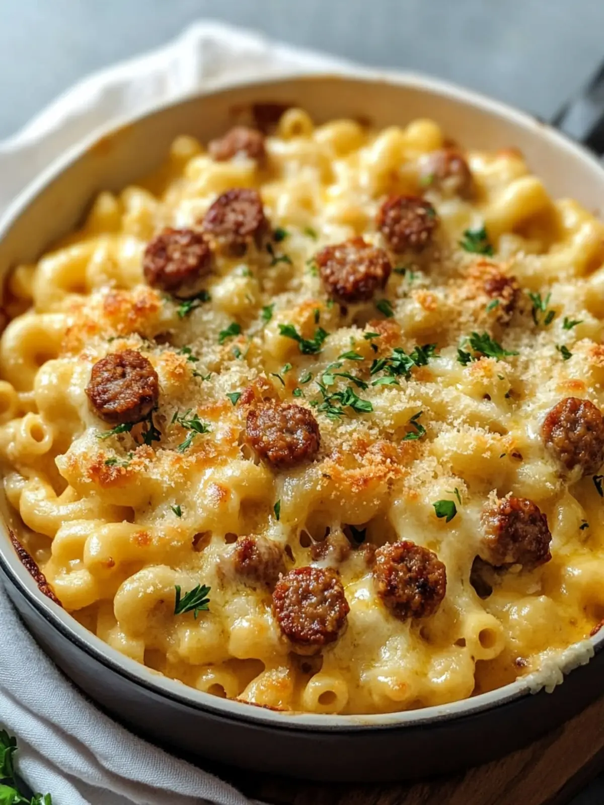Sausage Mac and Cheese that Feels Like a Warm Hug 3 Sausage Mac and Cheese