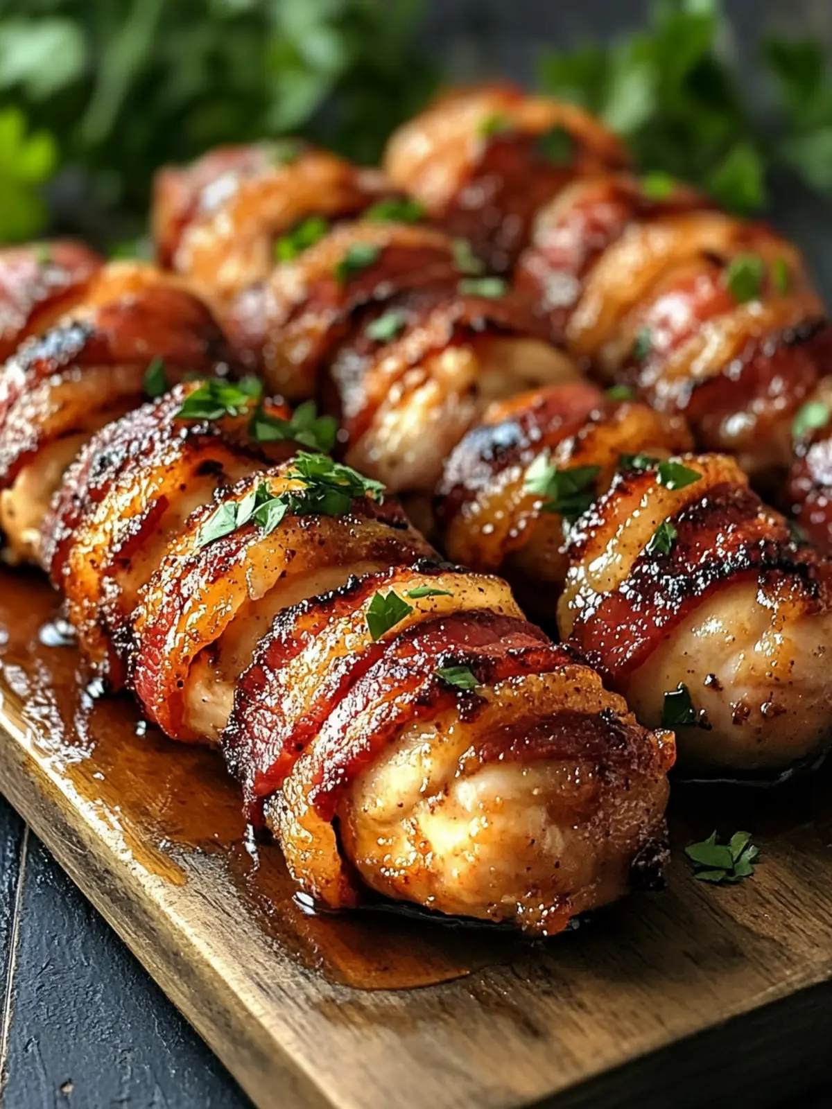 Brown Sugar Bacon Wrapped Chicken: Irresistibly Sweet Bliss 3 Brown Sugar Bacon Wrapped Chicken