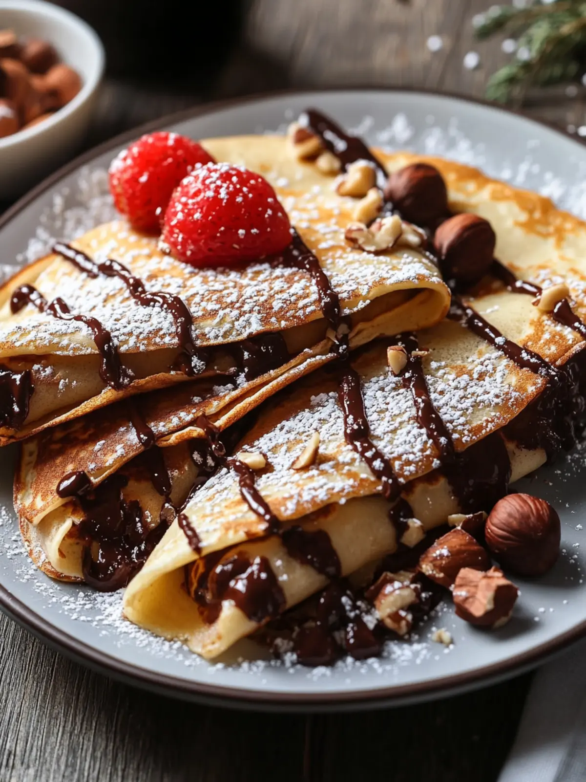 Mouthwatering Chocolate Hazelnut Crepes for Every Occasion 3 Chocolate Hazelnut Crepes
