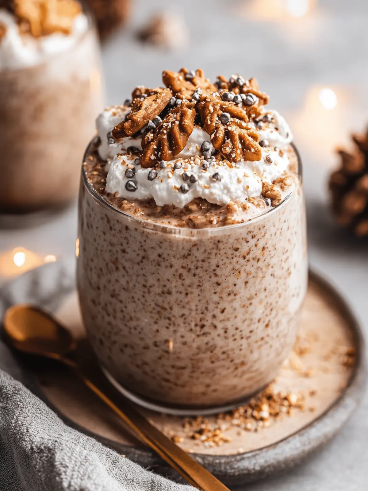 Cozy Gingerbread Protein Overnight Oats for a Wholesome Start 3 Cozy Gingerbread Protein Overnight Oats