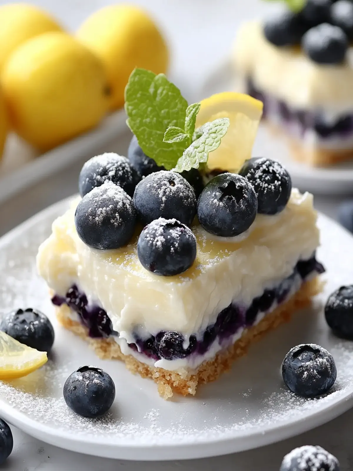 Blueberry Lemon Heaven Dessert: Your No-Bake Summer Bliss 3 Blueberry Lemon Heaven Dessert