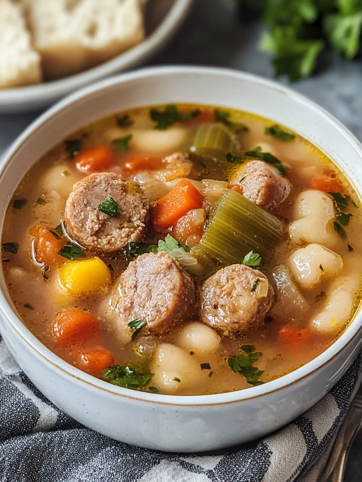 Easy Bratwurst Soup: Comfort in Every Hearty Spoonful 2 Easy Bratwurst Soup
