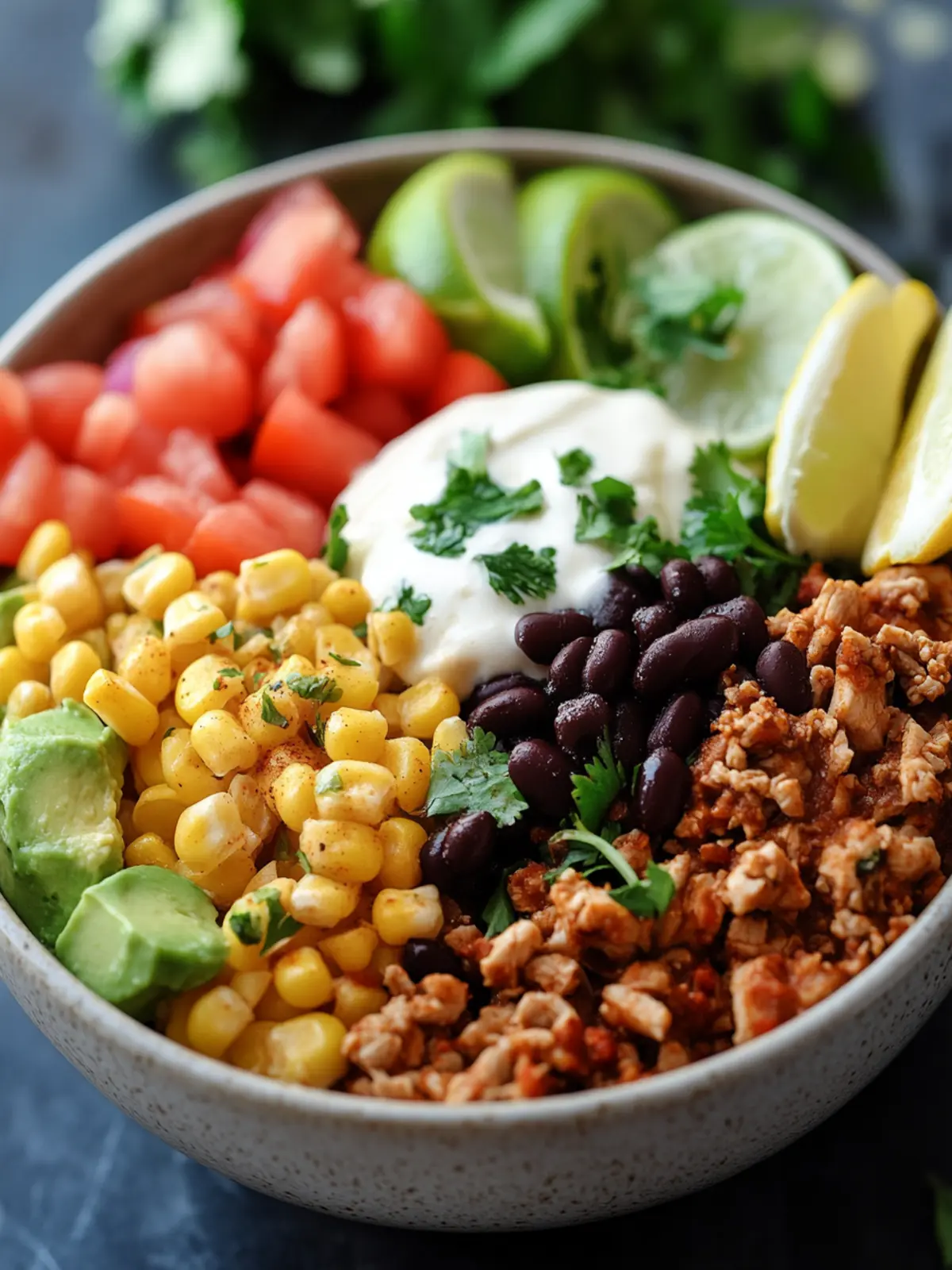 High-Protein Turkey Taco Bowl Ready in Just 30 Minutes 2 High-Protein Turkey Taco Bowl