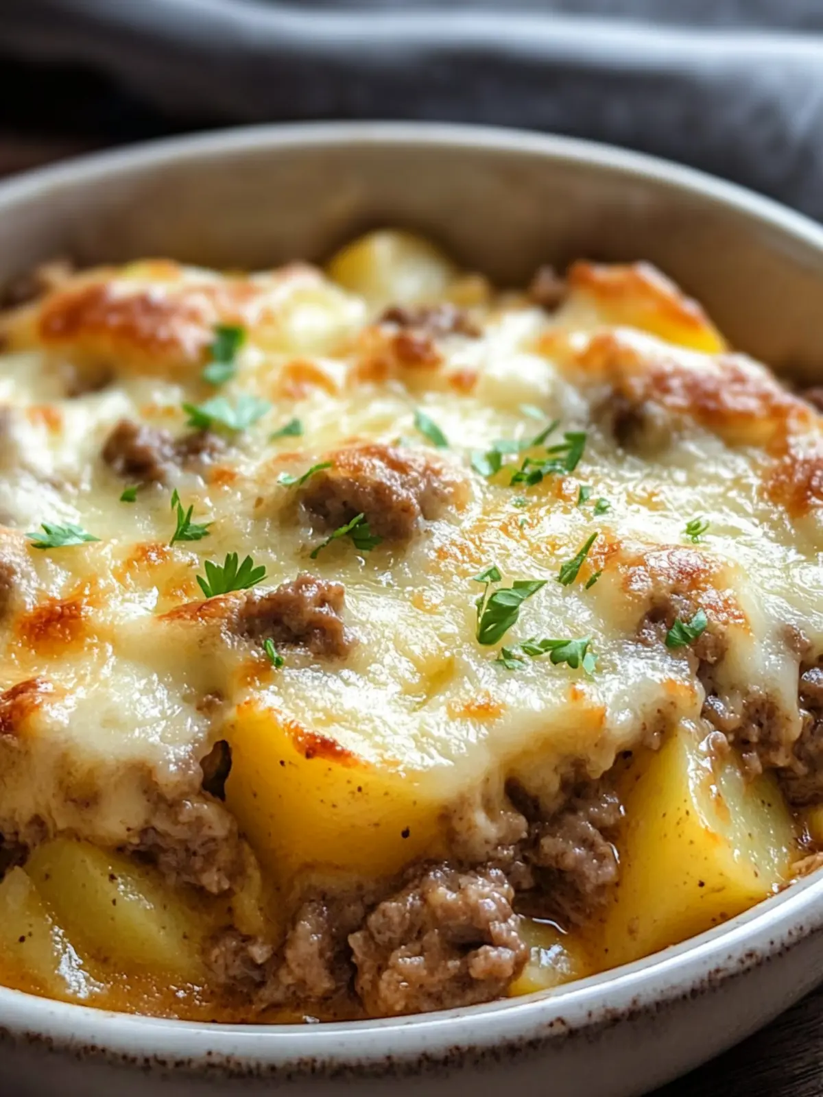Crockpot Beef Hamburger Potato Casserole for Cozy Nights 2 Crockpot Beef Hamburger Potato Casserole