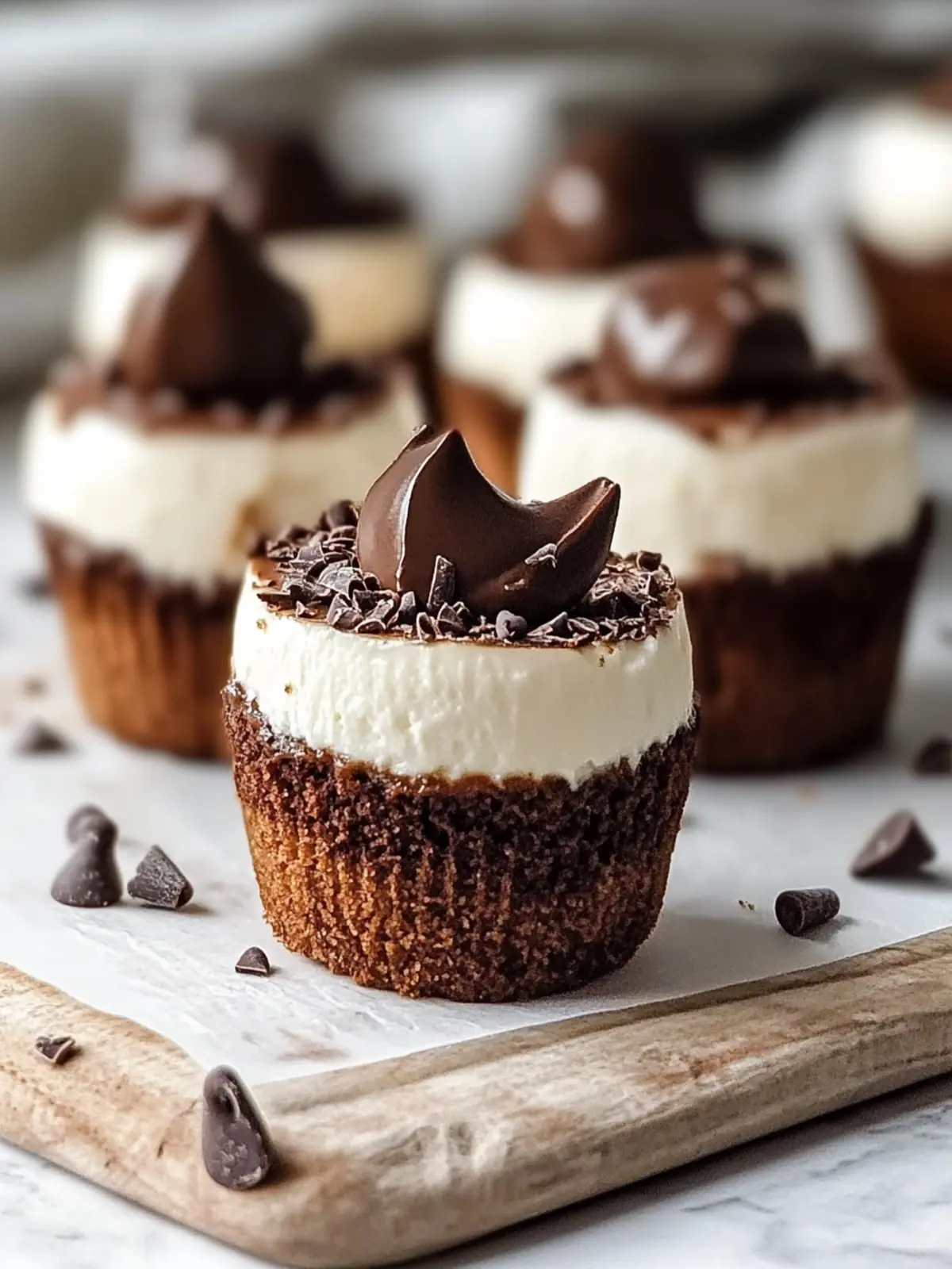 Decadent Mini Chocolate Cheesecake Bites You Can't Resist 3 Decadent Mini Chocolate Cheesecake Bites