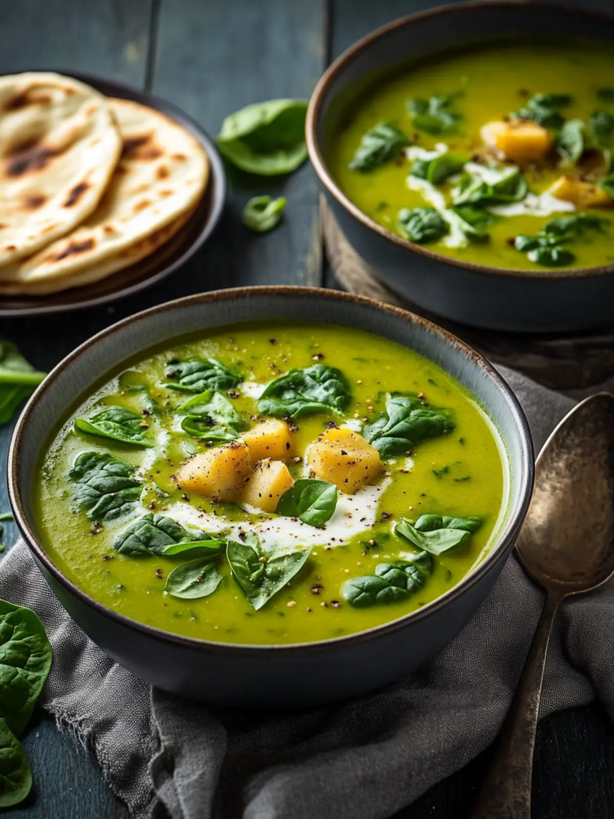 Spinach Curry Soup: Comforting, Nutritious, and Easy to Make 4 Spinach Curry Soup