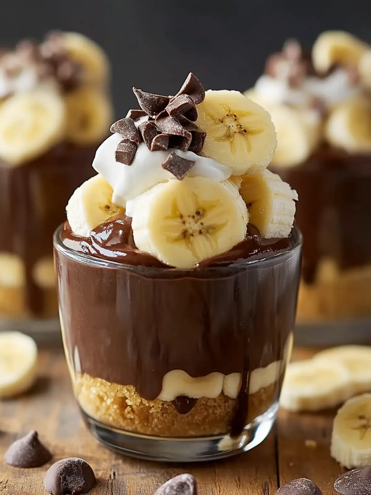 Luscious Chocolate Banana Dessert Cups Perfect for Any Occasion 4 Chocolate Banana Dessert Cups