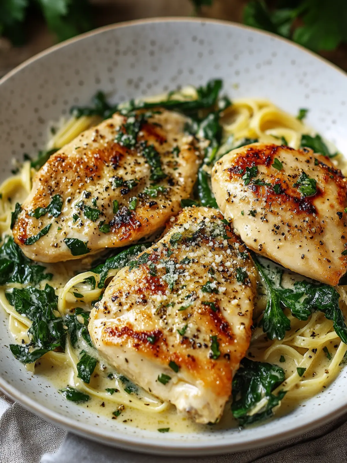 Savor Homemade Chicken Florentine Style in Just 25 Minutes 2 Chicken Florentine Style