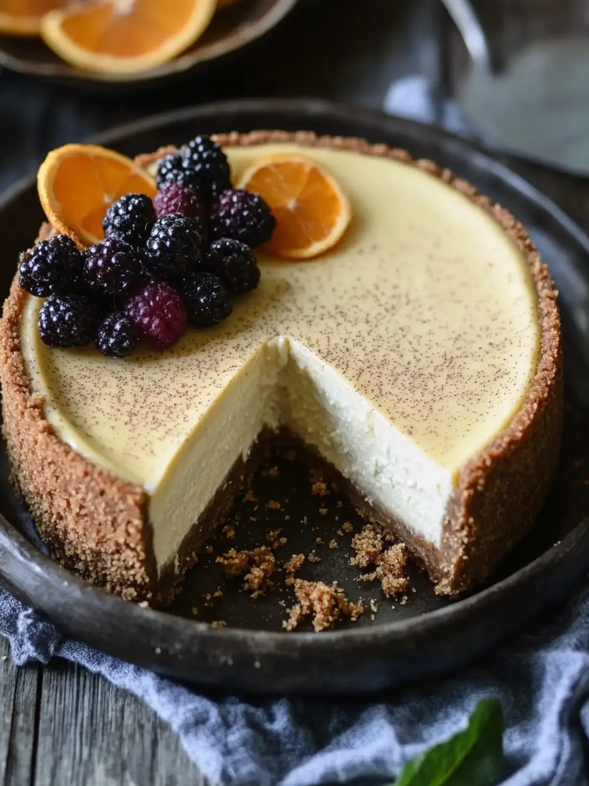 Vanilla Bean Brown Butter Cheesecake That Melts in Your Mouth 3 Vanilla Bean Brown Butter Cheesecake