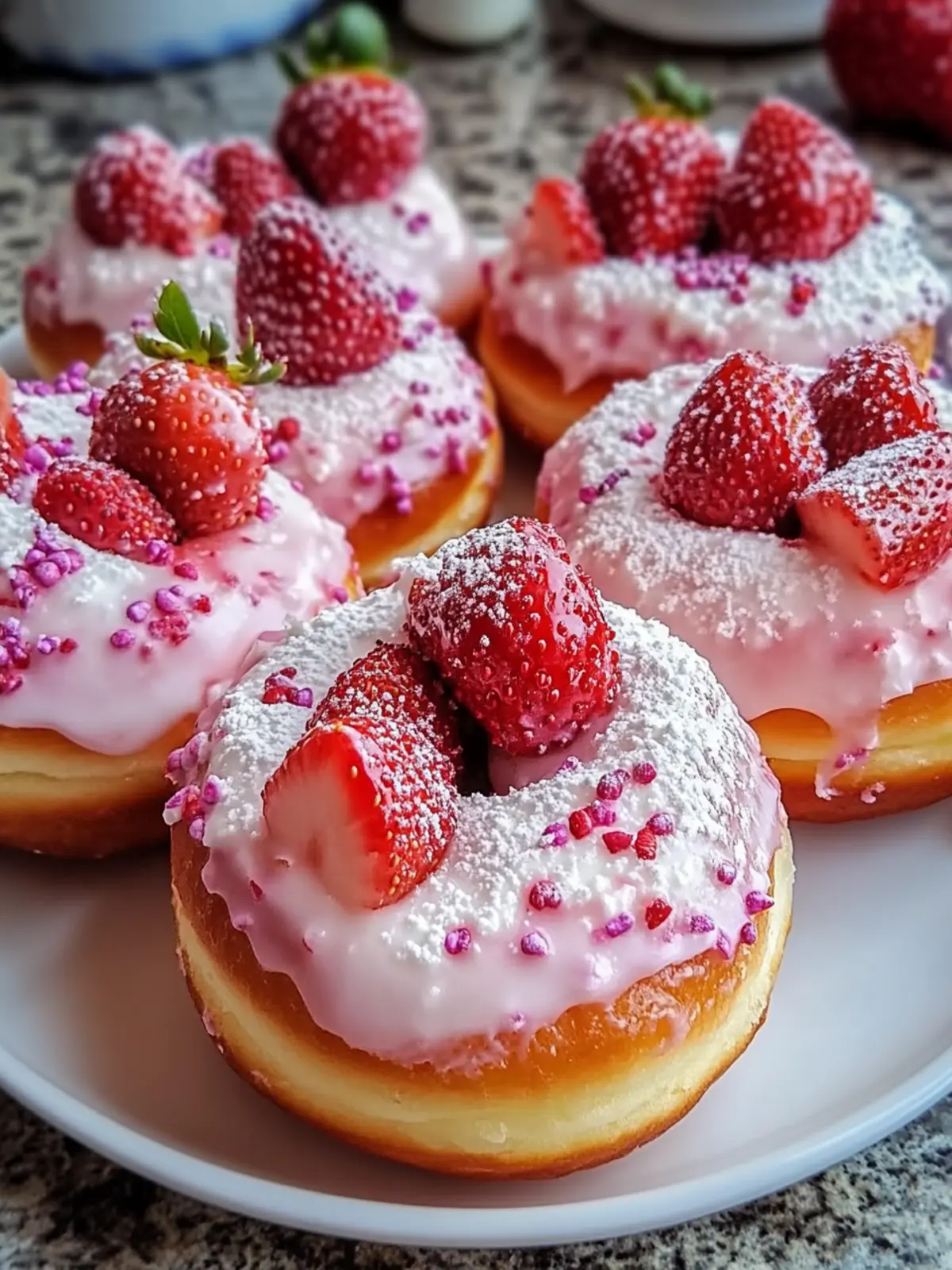 Irresistible Strawberry Cream Filled Donuts You Can Make Today 2 Strawberry Cream Filled Donuts