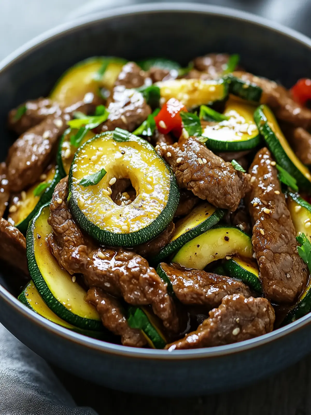 Savor Quick Beef & Zucchini Stir-Fry for Effortless Meals 4 Beef & Zucchini Stir-Fry