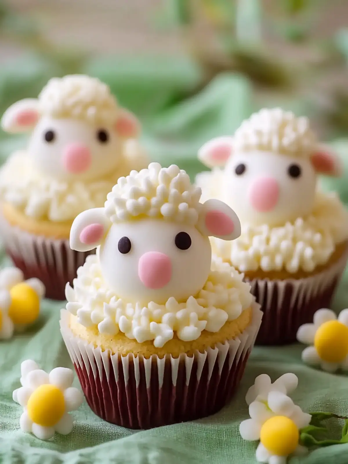 Easter Lamb Cupcakes to Delight Your Spring Celebrations 2 Easter Lamb Cupcakes
