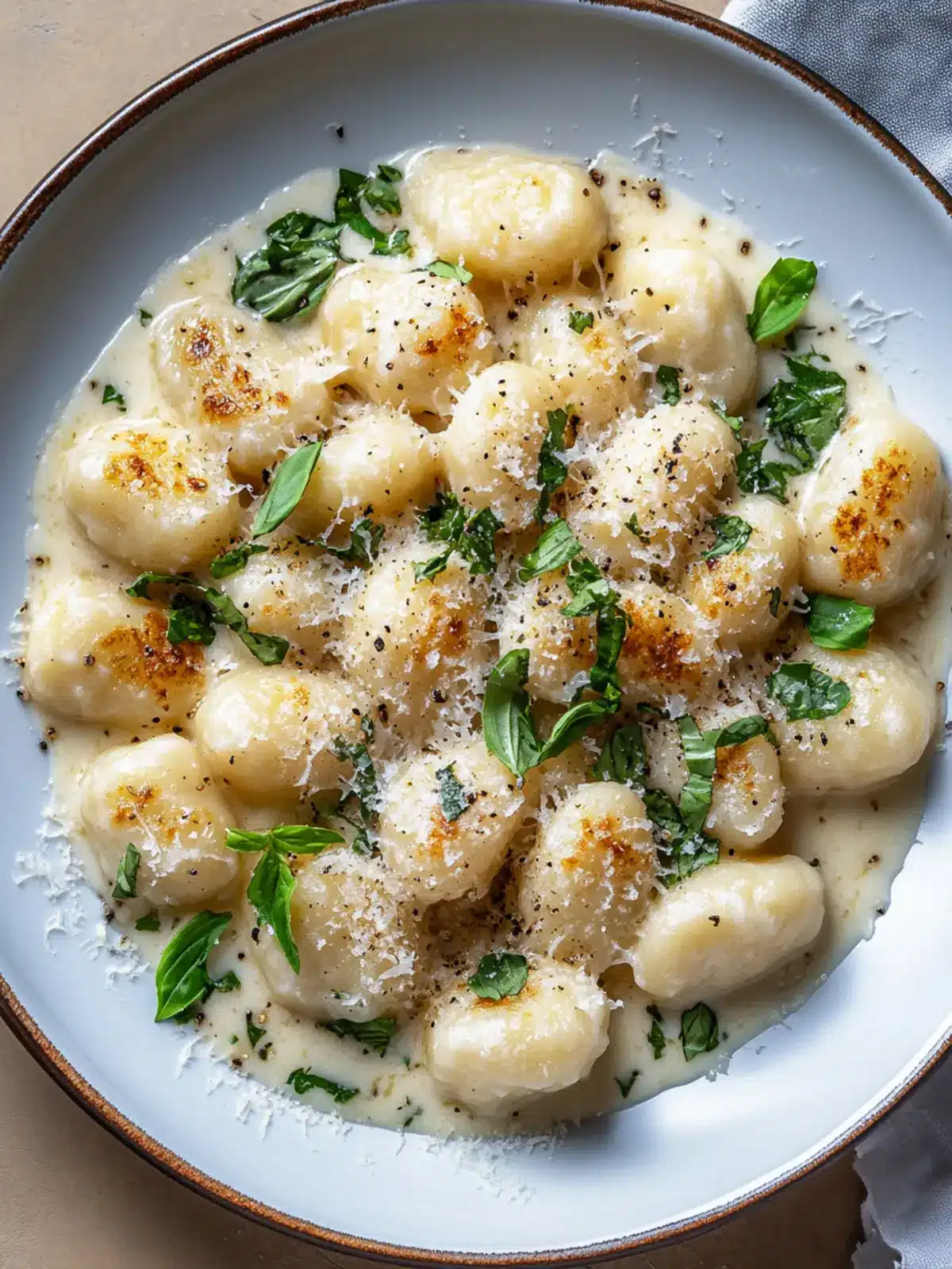 Creamy Garlic Parmesan Gnocchi: Your New Favorite Comfort Dish 4 Creamy Garlic Parmesan Gnocchi
