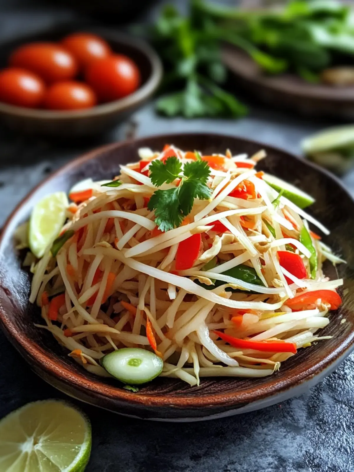 Lao Papaya Salad: A Fresh Twist for Your Next Meal! 4 Lao Papaya Salad
