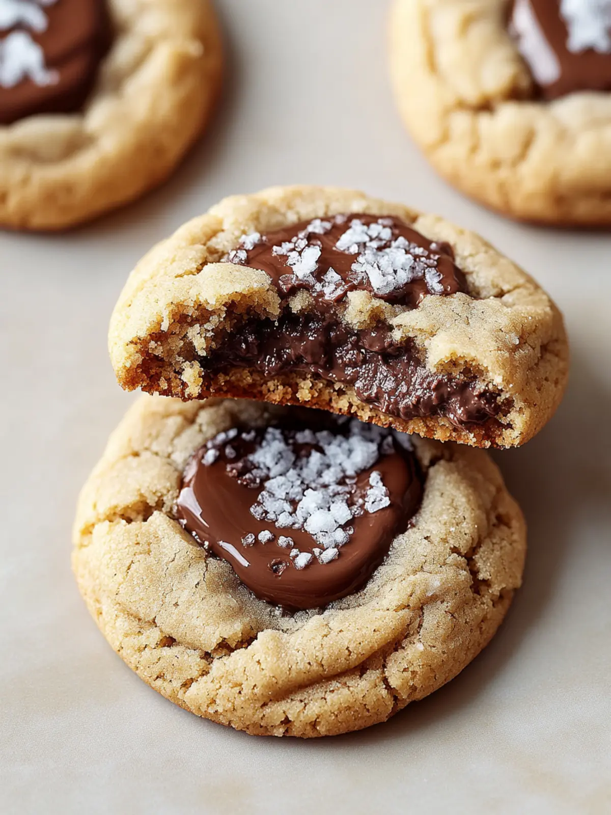 Nutella Stuffed Cookies That Melt in Your Mouth 4 Nutella Stuffed Cookies