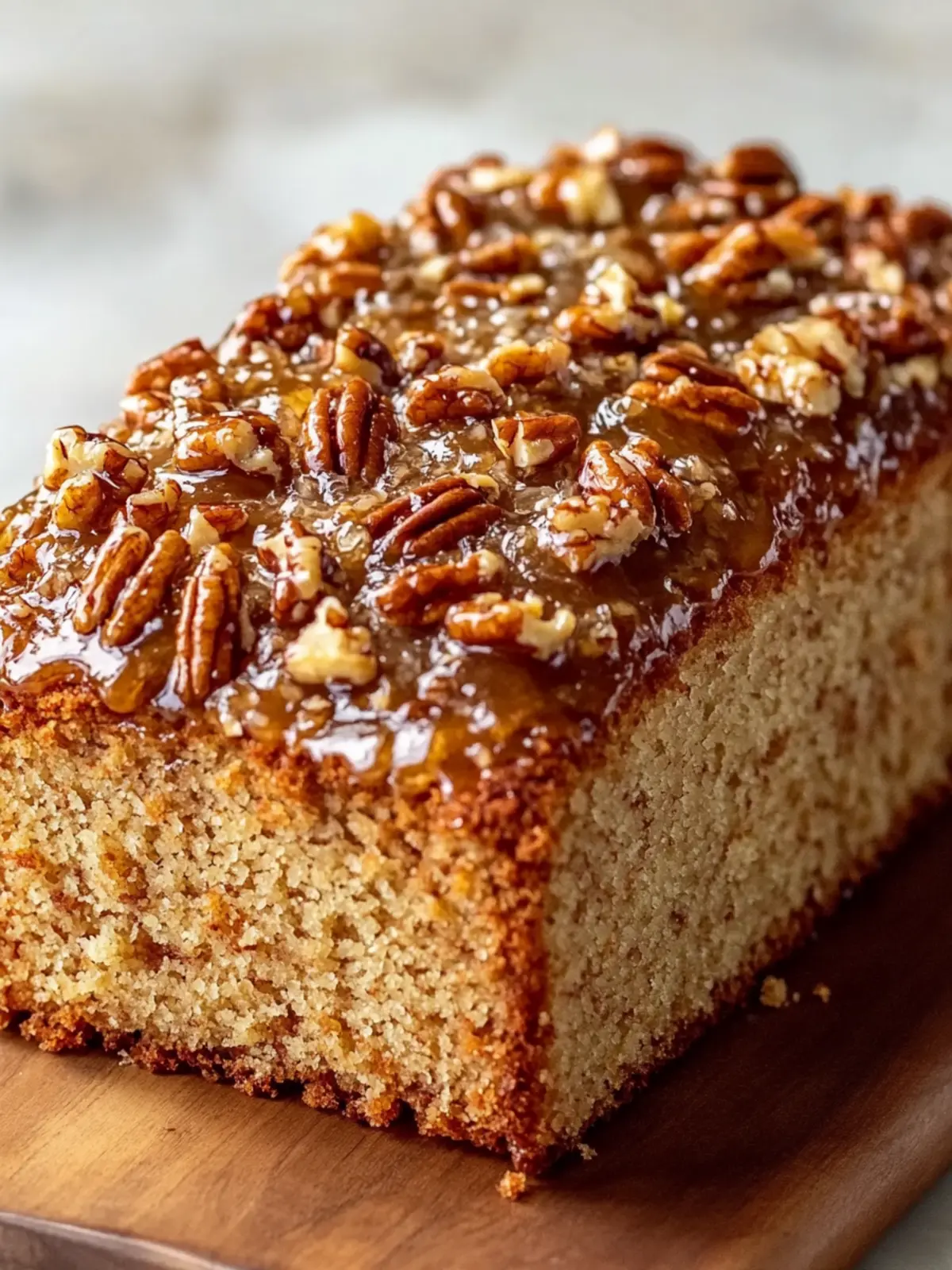 Pecan Praline Buttermilk Loaf Cake That Melts in Your Mouth 3 Pecan Praline Buttermilk Loaf Cake