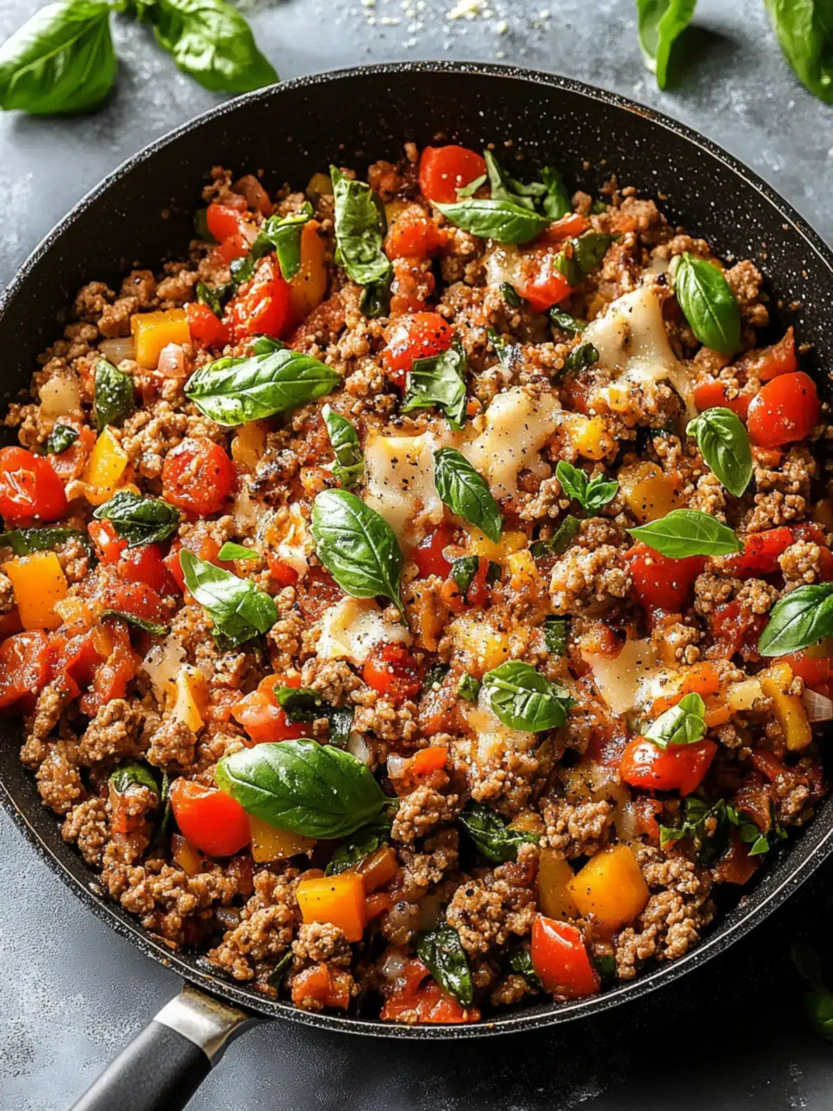 Savor the Flavor: Low-Carb Italian Ground Turkey Skillet Recipe 3 Low-Carb Italian Ground Turkey Skillet Recipe