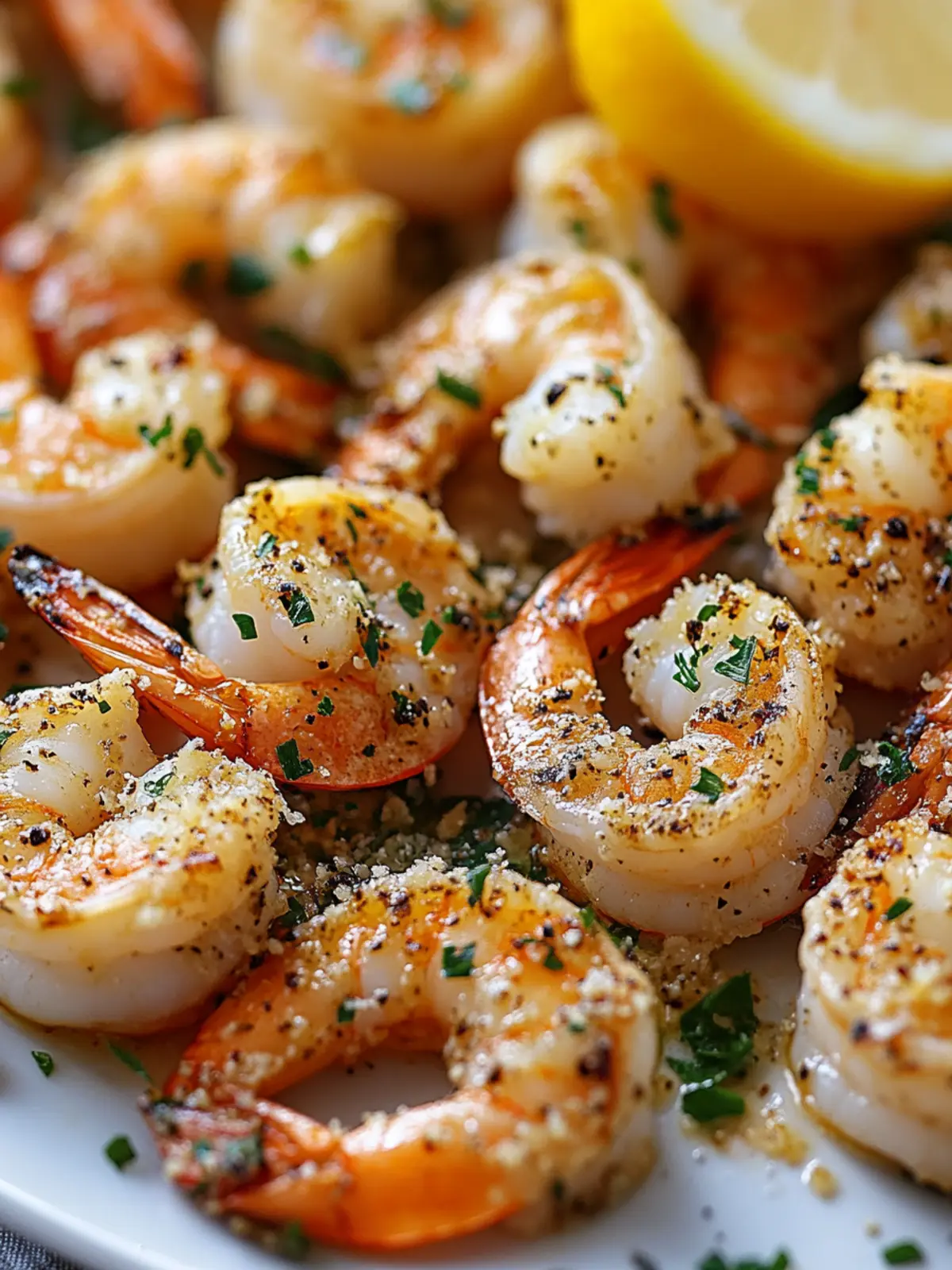 Garlic Parmesan Roasted Shrimp in 20 Minutes Flat! 2 Garlic Parmesan Roasted Shrimp
