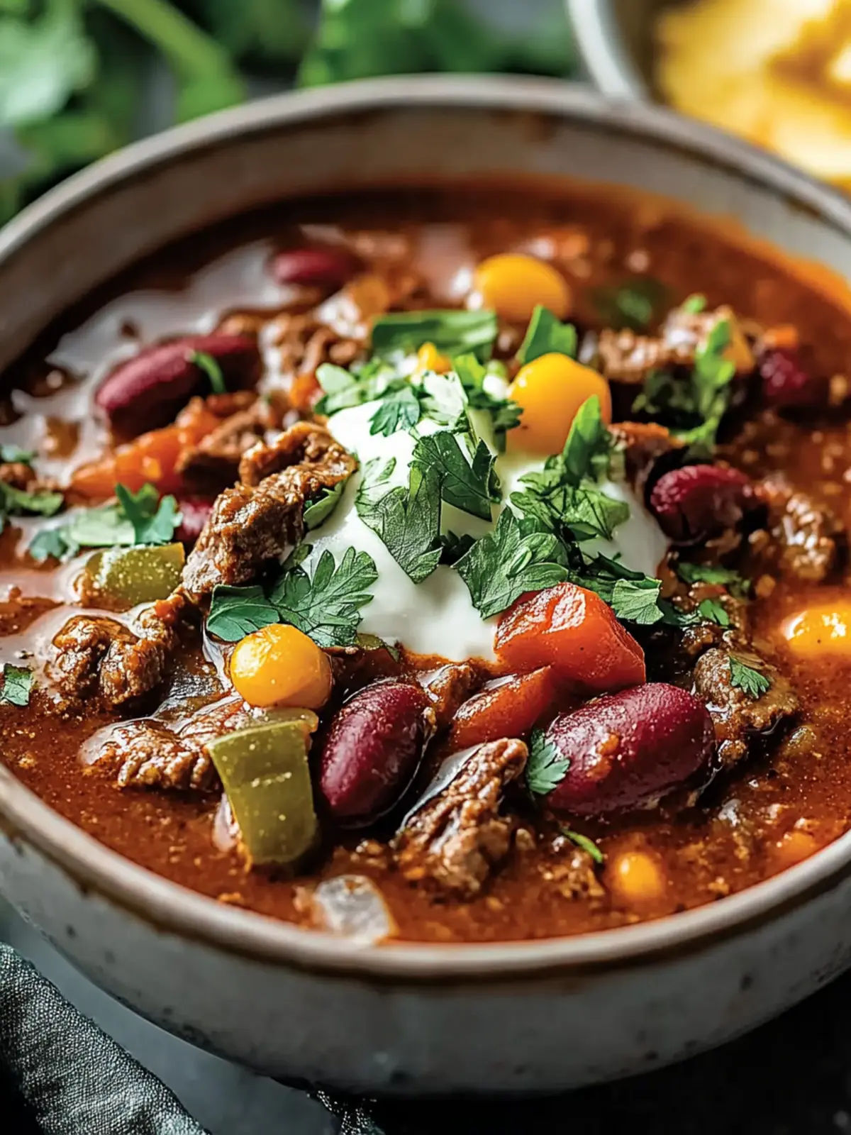 Hearty Crockpot Steak Chili for Cozy Nights In 4 Crockpot Steak Chili