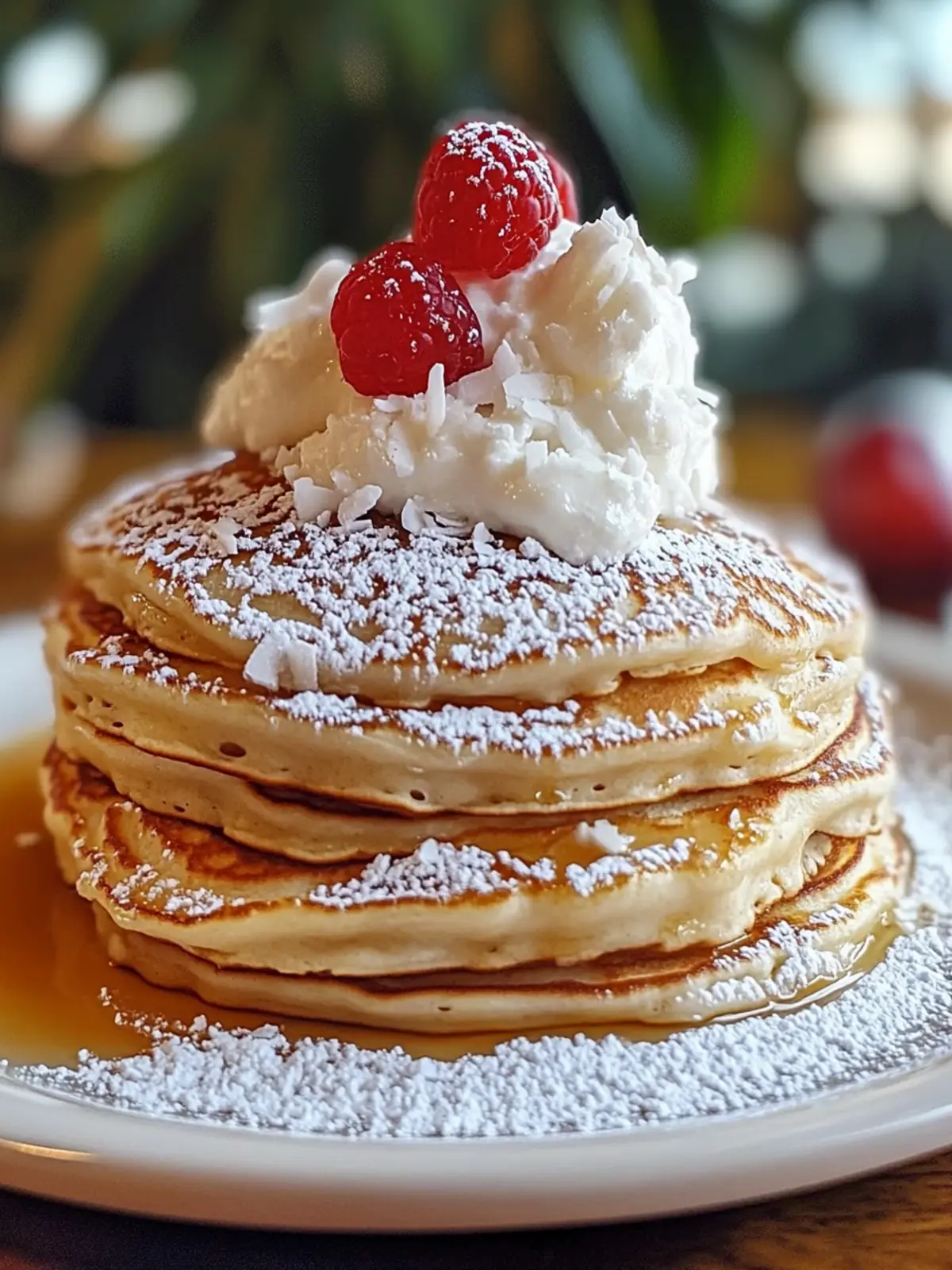 Sweet Coconut Cream Pancakes for a Tropical Morning Escape 2 Sweet Coconut Cream Pancakes