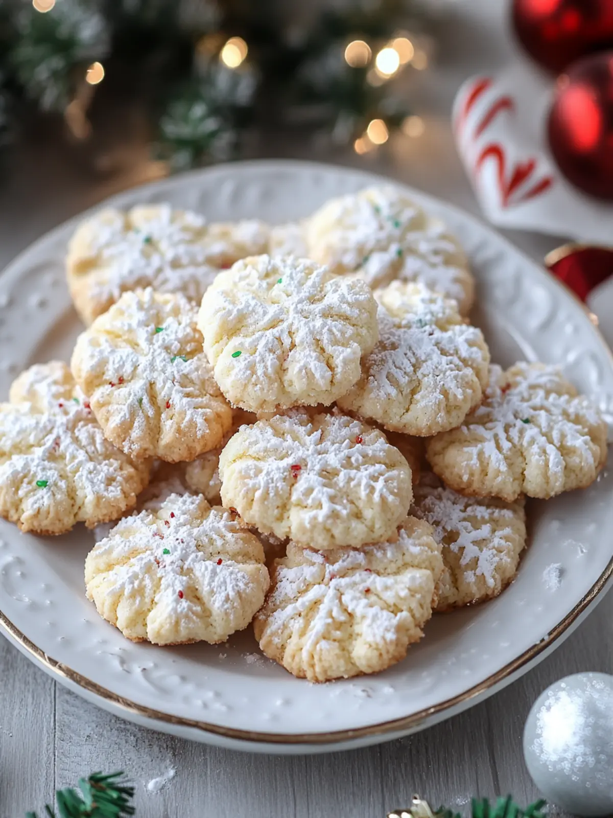 Christmas Gooey Butter Cookies You Can't Resist Making! 3 Christmas Gooey Butter Cookies