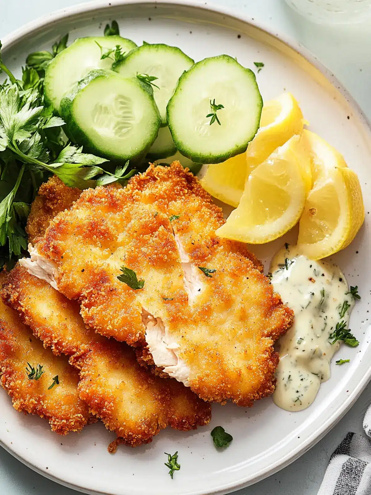 Crispy Chicken Schnitzel in 30 Minutes Dinner Made Easy 4 Chicken Schnitzel