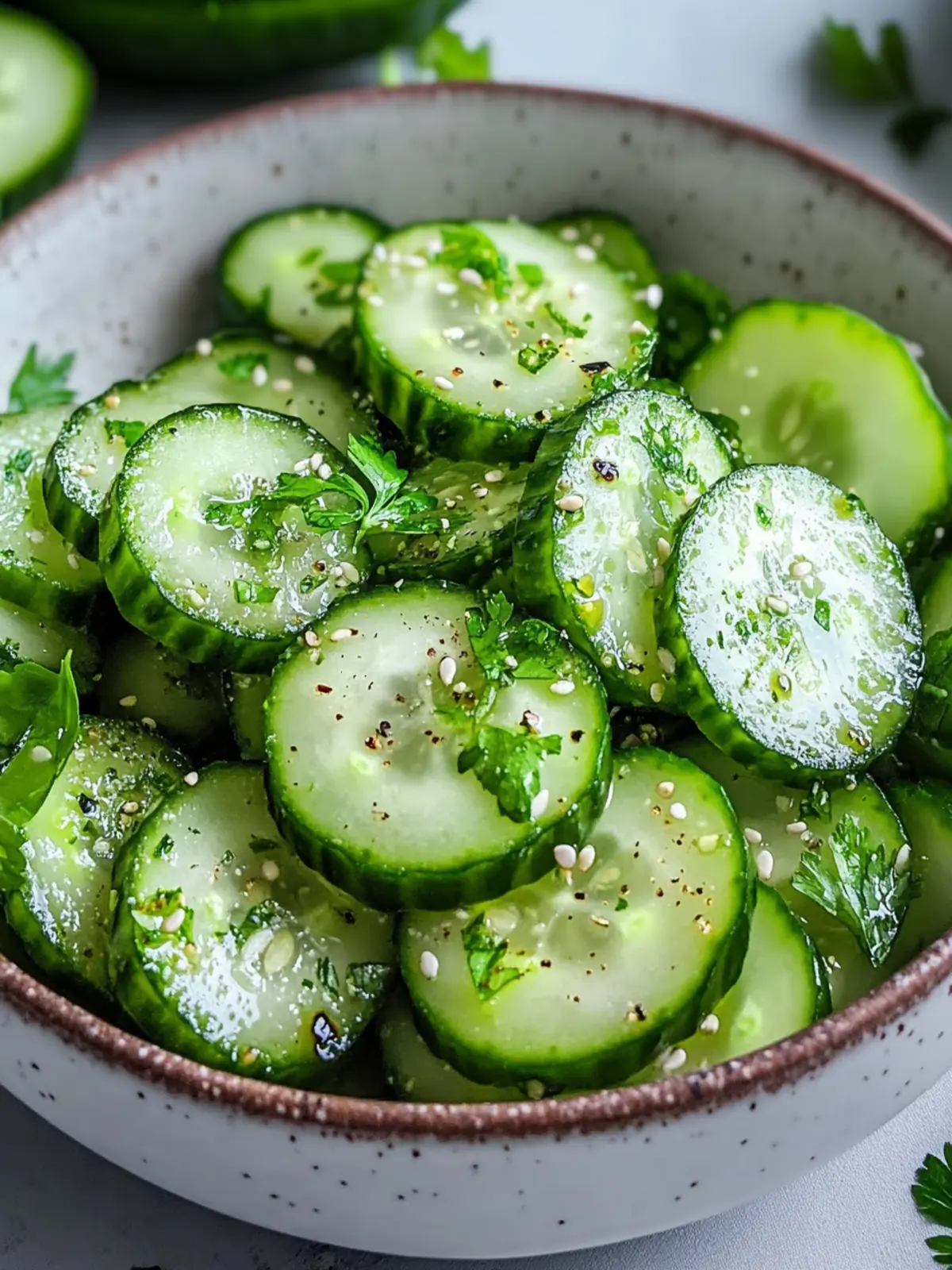 Zesty Sumac Cucumbers Salad for a Refreshing Flavor Boost 4 Zesty Sumac Cucumbers Salad