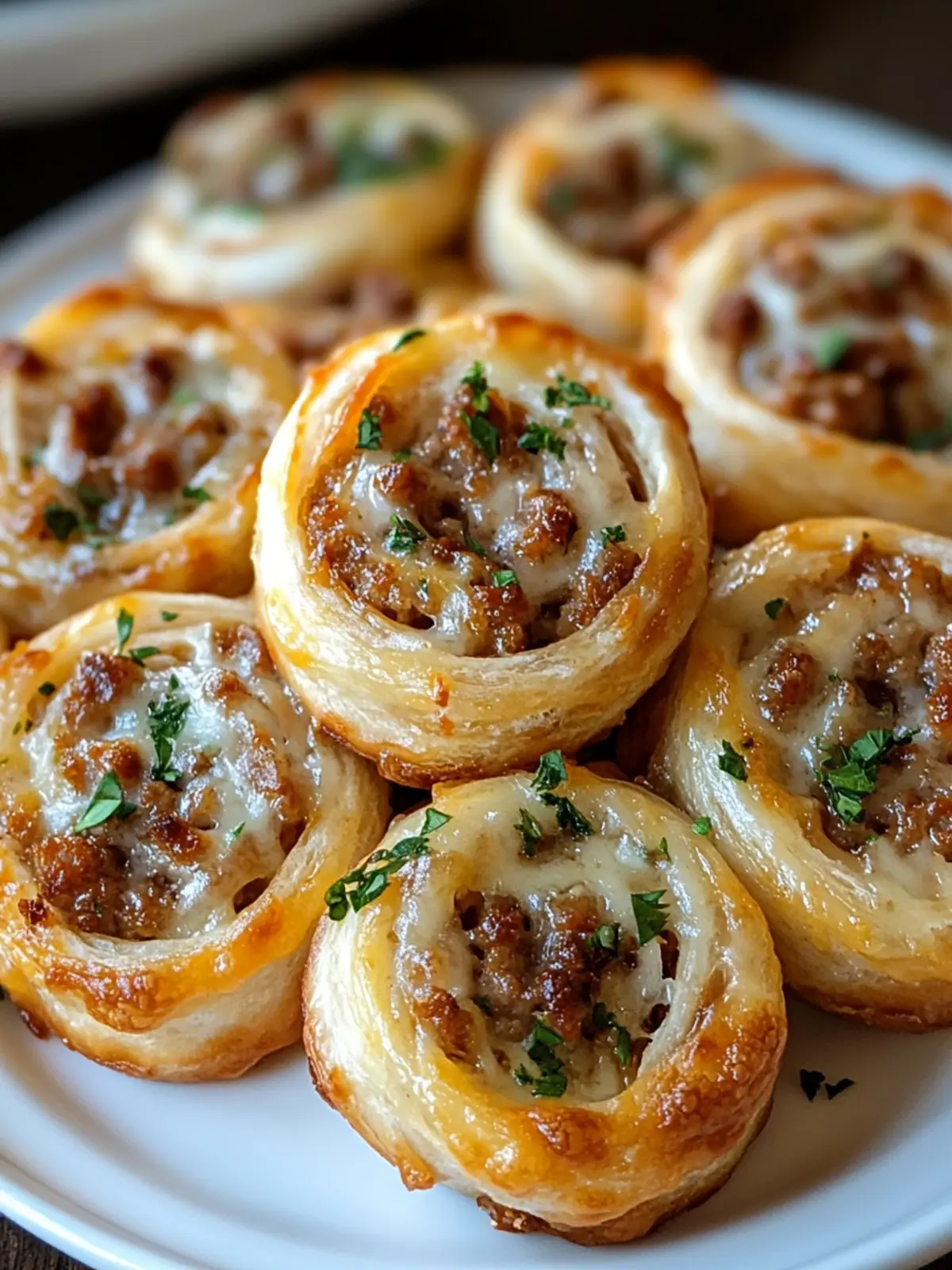 Cheesy Sausage Pinwheels You Can't Resist in Under 30 Minutes 2 Cheesy Sausage Pinwheels