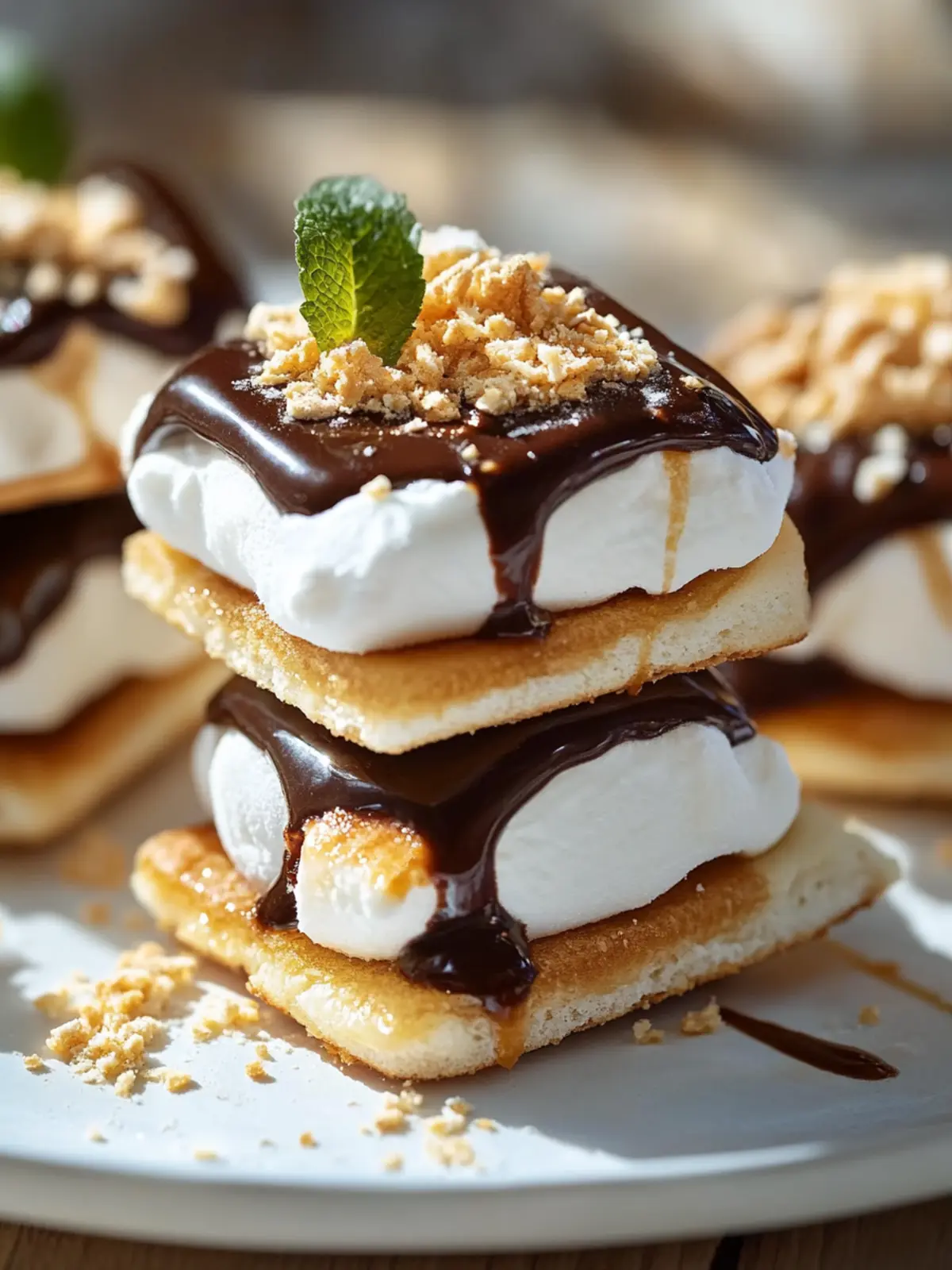 Apple Slice S mores Bites with Marshmallow Fluff for Fun Snacking 4 Apple Slice S mores Bites With Marshmallow Fluff,