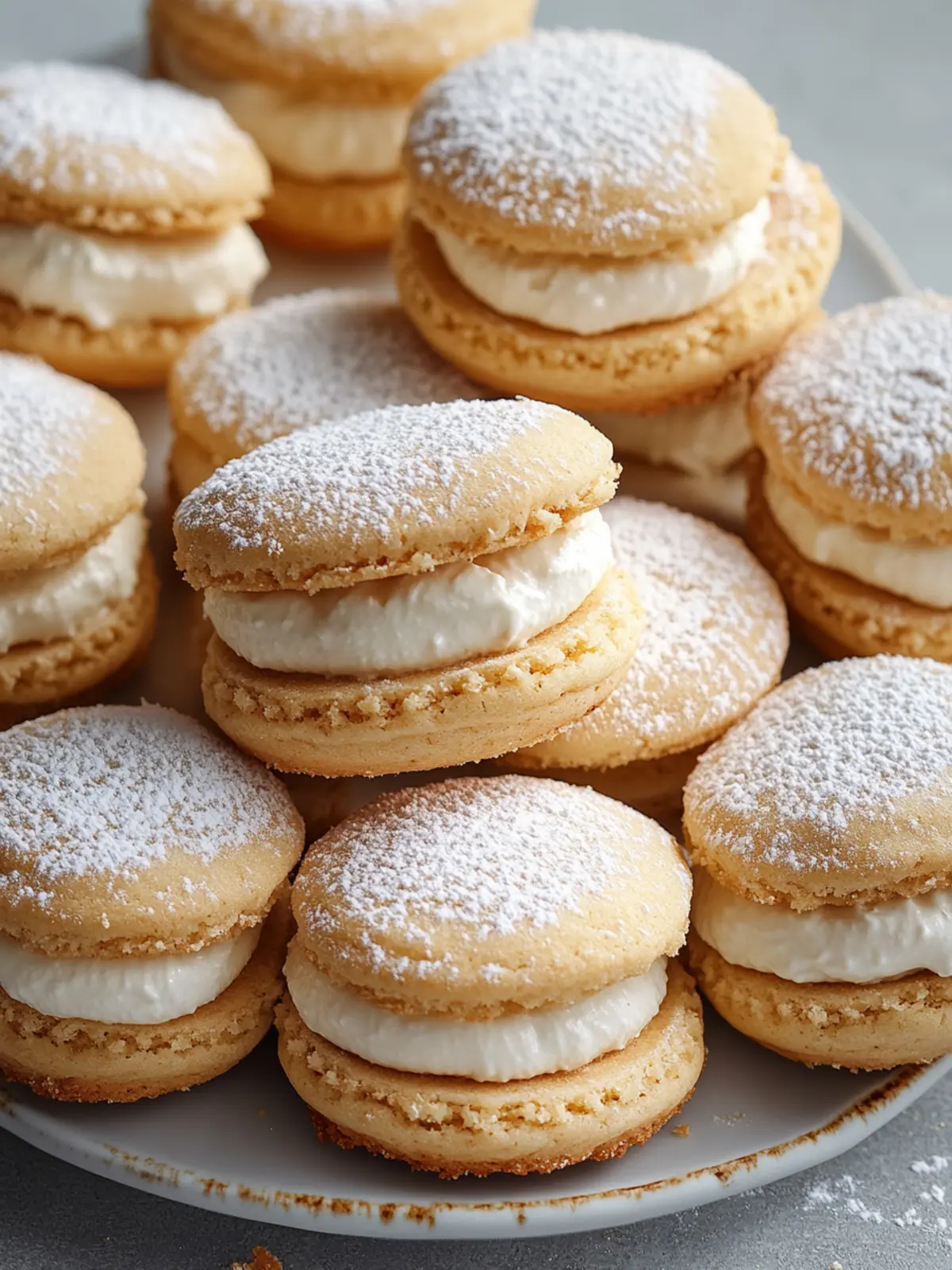 Delicious Ricotta Cream Sandwich Cookies for Your Sweet Cravings 2 Ricotta Cream Sandwich Cookies