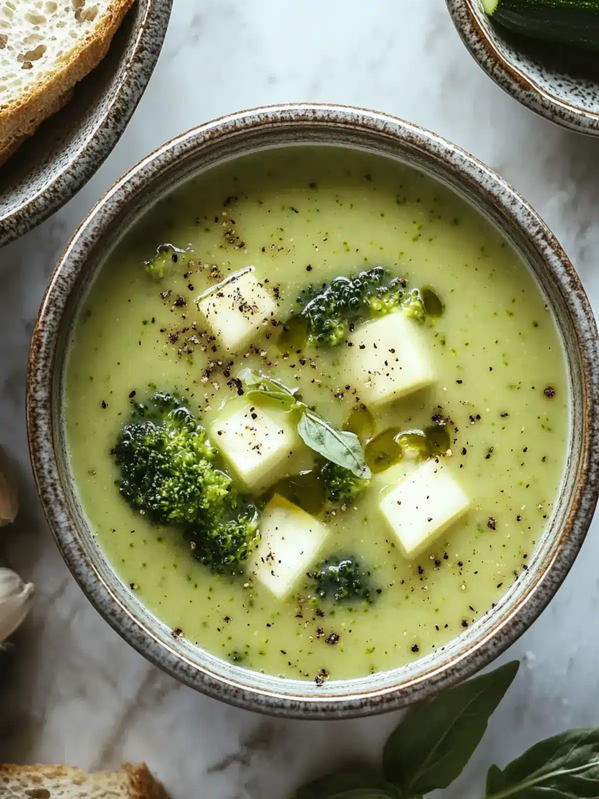 Warm Up with Creamy Zucchini, Broccoli, and Leek Soup Delight 3 Zucchini, Broccoli, and Leek Soup