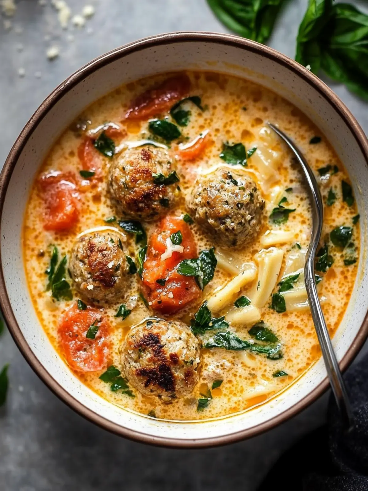 Creamy Italian Meatball Soup for Cozy Family Nights 3 Creamy Italian Meatball Soup