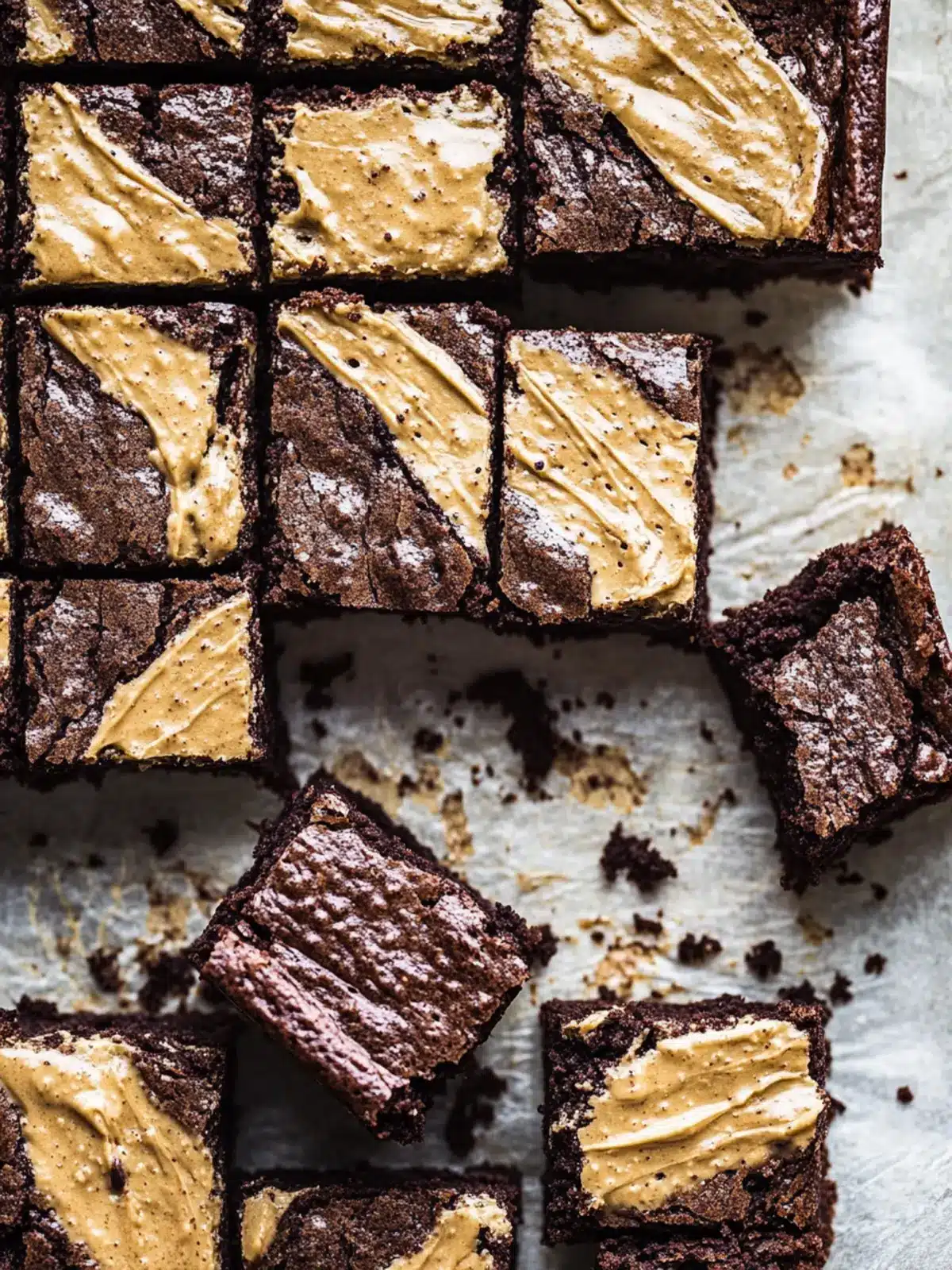Indulgent Vegan Tahini Brownies for Ultimate Fudgy Bliss 4 Vegan tahini brownies