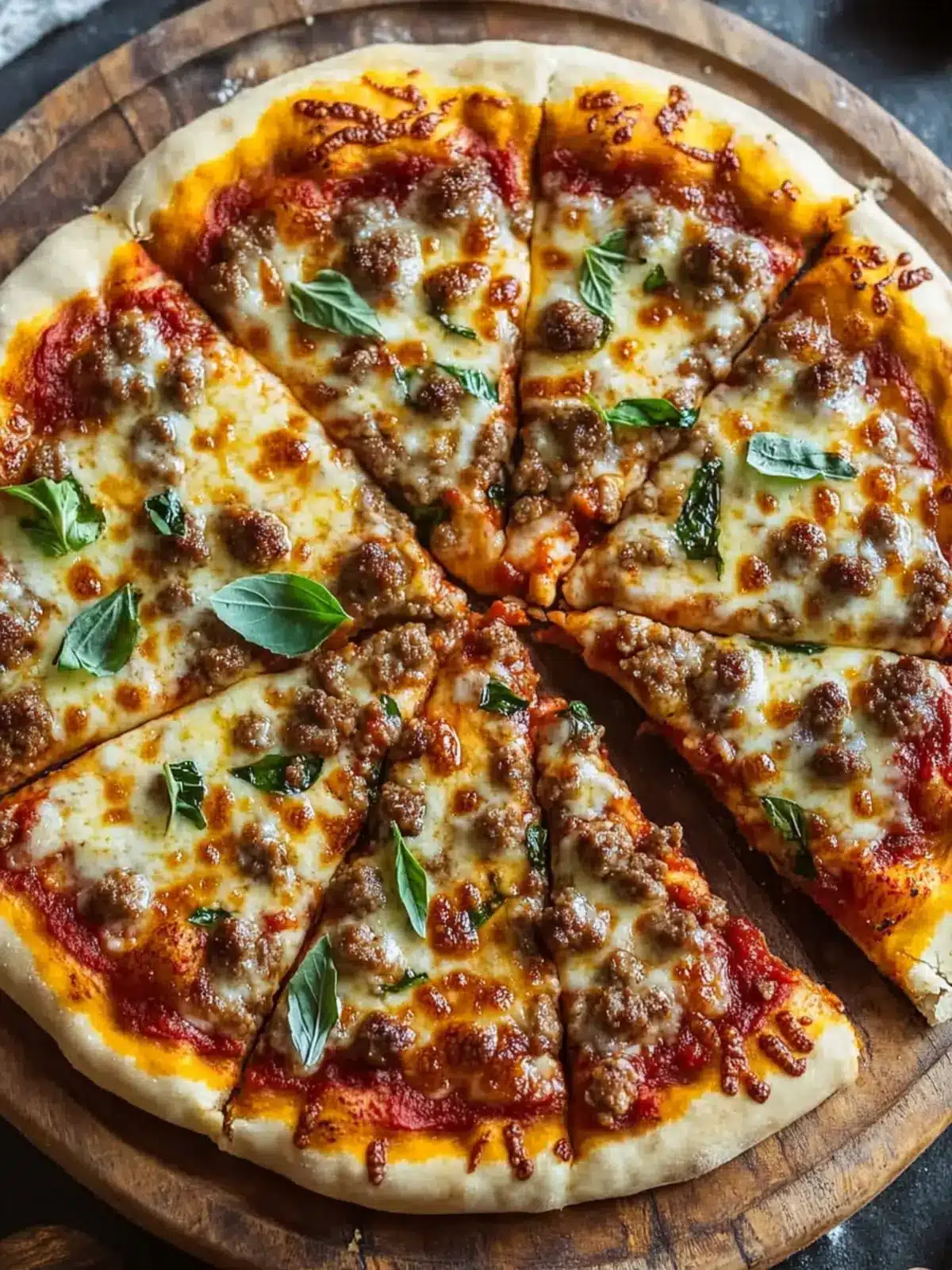 Mouthwatering Homemade Sausage Pizza That Wins Hearts 3 Sausage Pizza