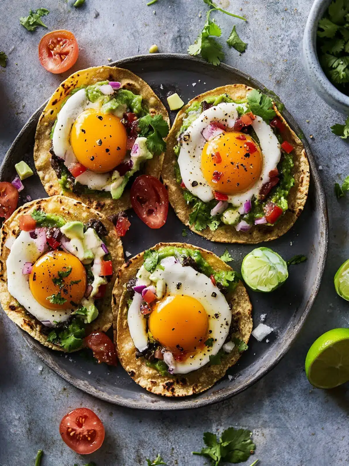 Customize Your Breakfast Tostadas for a Flavorful Morning! 2 Breakfast Tostadas