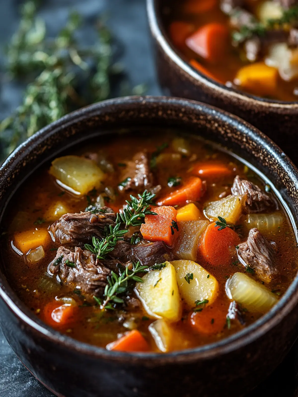 Cozy Up with Braised Vegetable Beef Soup for Cold Nights 2 Braised Vegetable Beef Soup