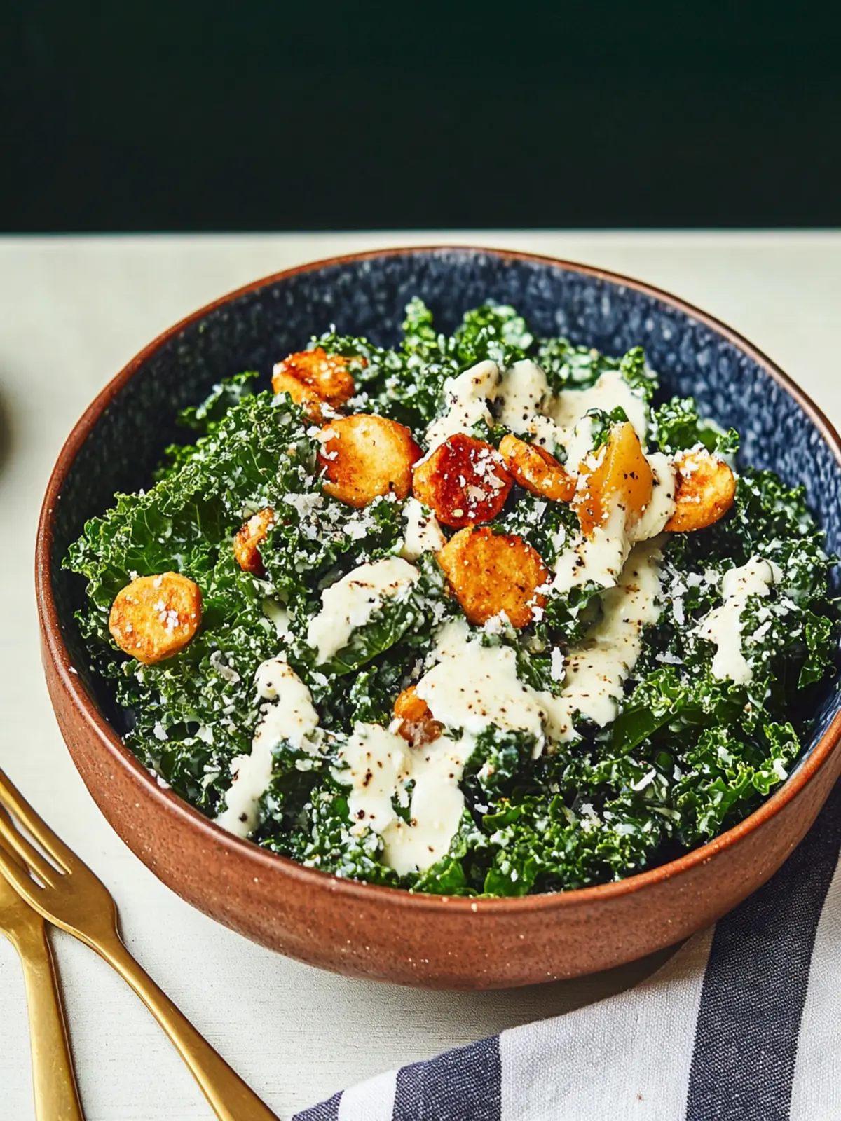 Coconut Ranch Kale Salad You'll Crave Every Day 4 Coconut Ranch Kale Salad