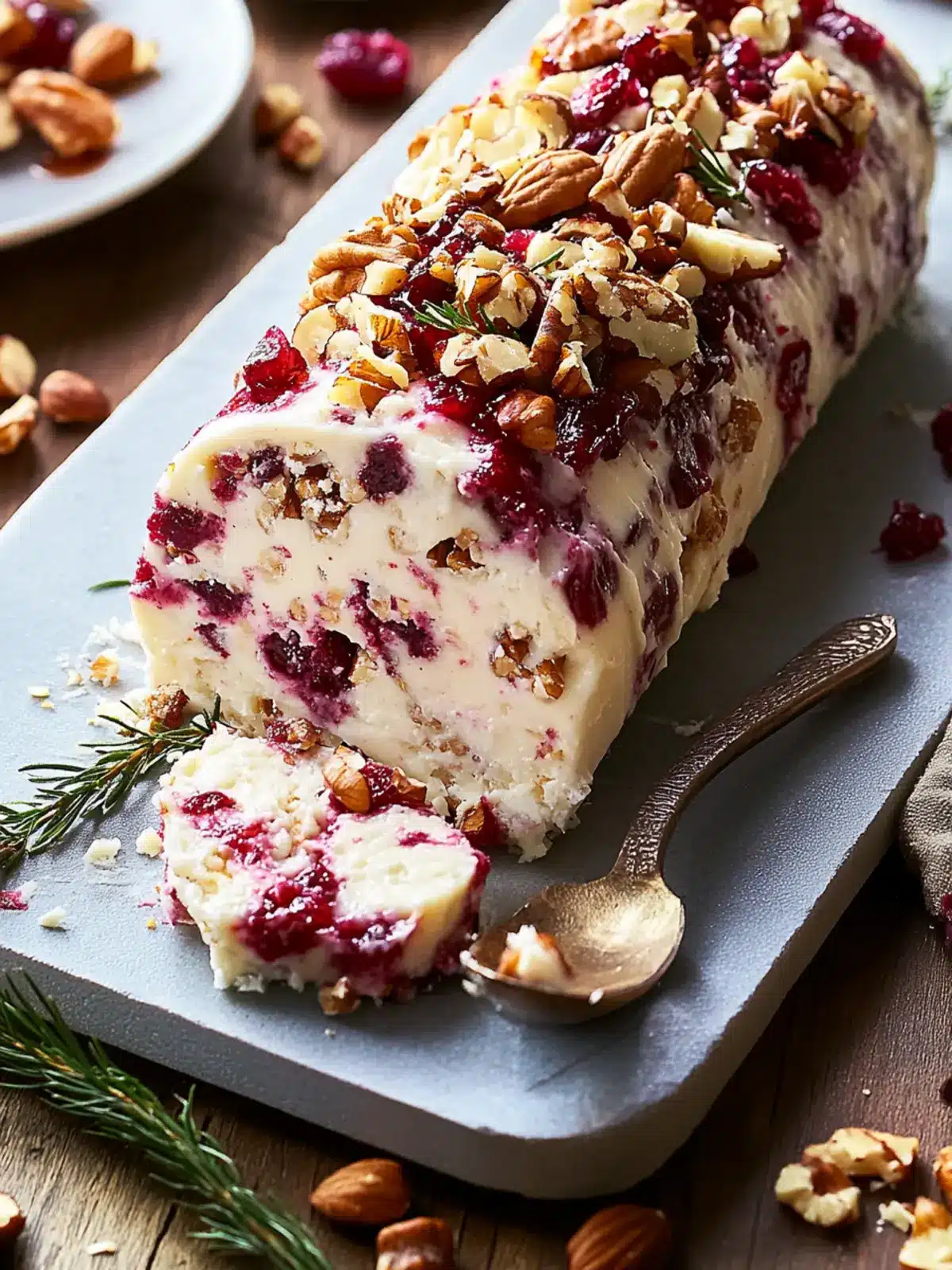 Festive Cranberry Walnut Cheese Log That Wows Every Guest 2 Cranberry Walnut Cheese Log