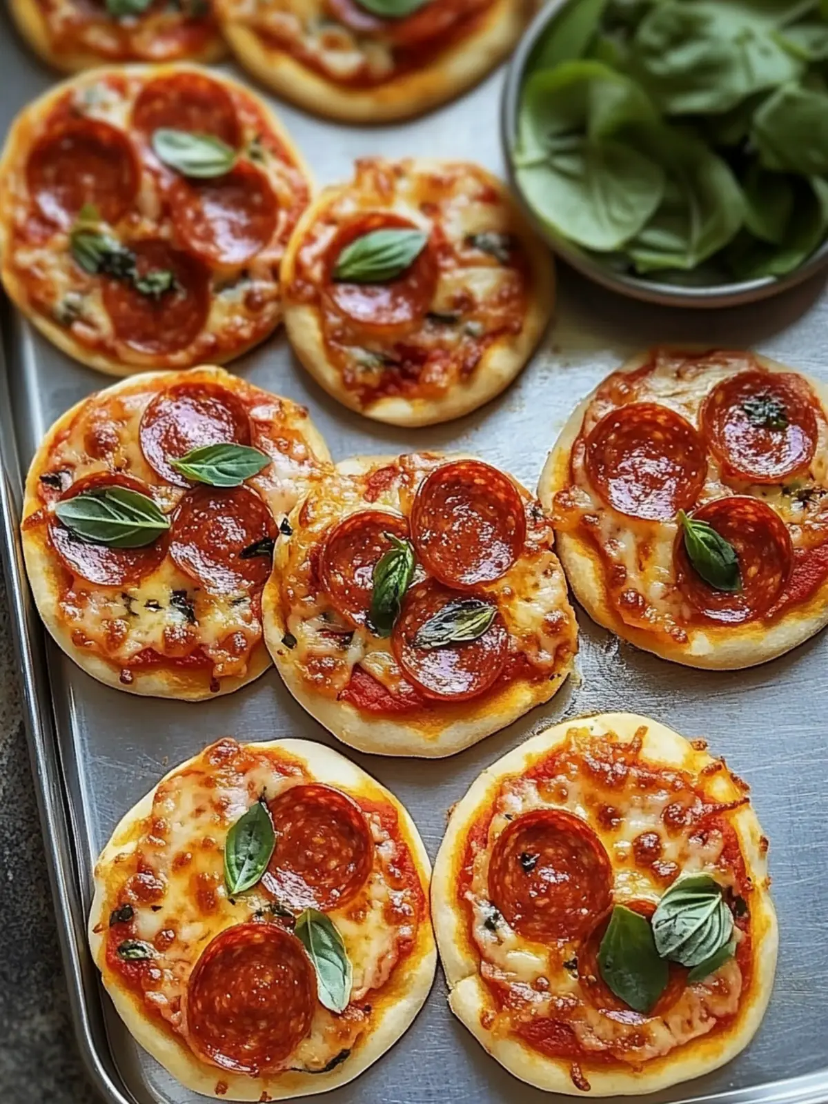 Mini Lunchbox Pizzas: Fun, Fast, and Fully Customizable! 3 Mini Lunchbox Pizzas