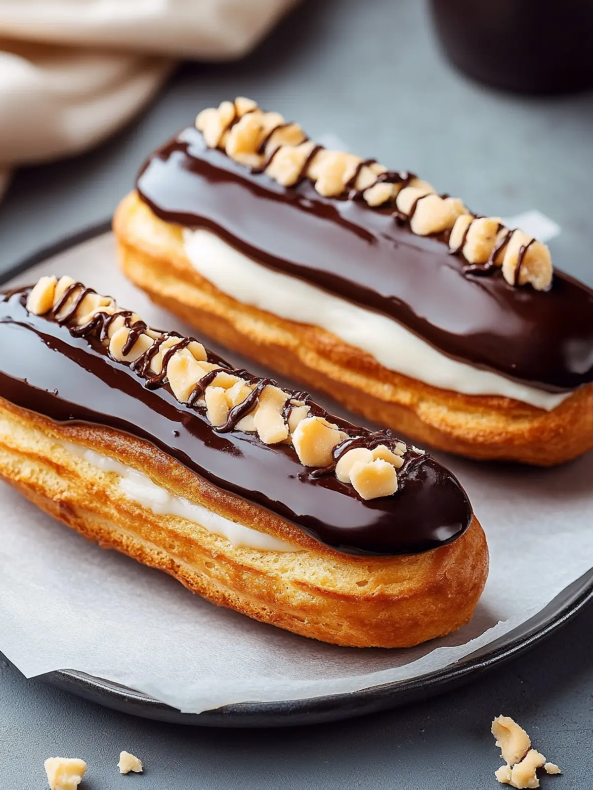 Decadent Chocolate Ãclairs You Can Master at Home 3 Chocolate Ãclairs