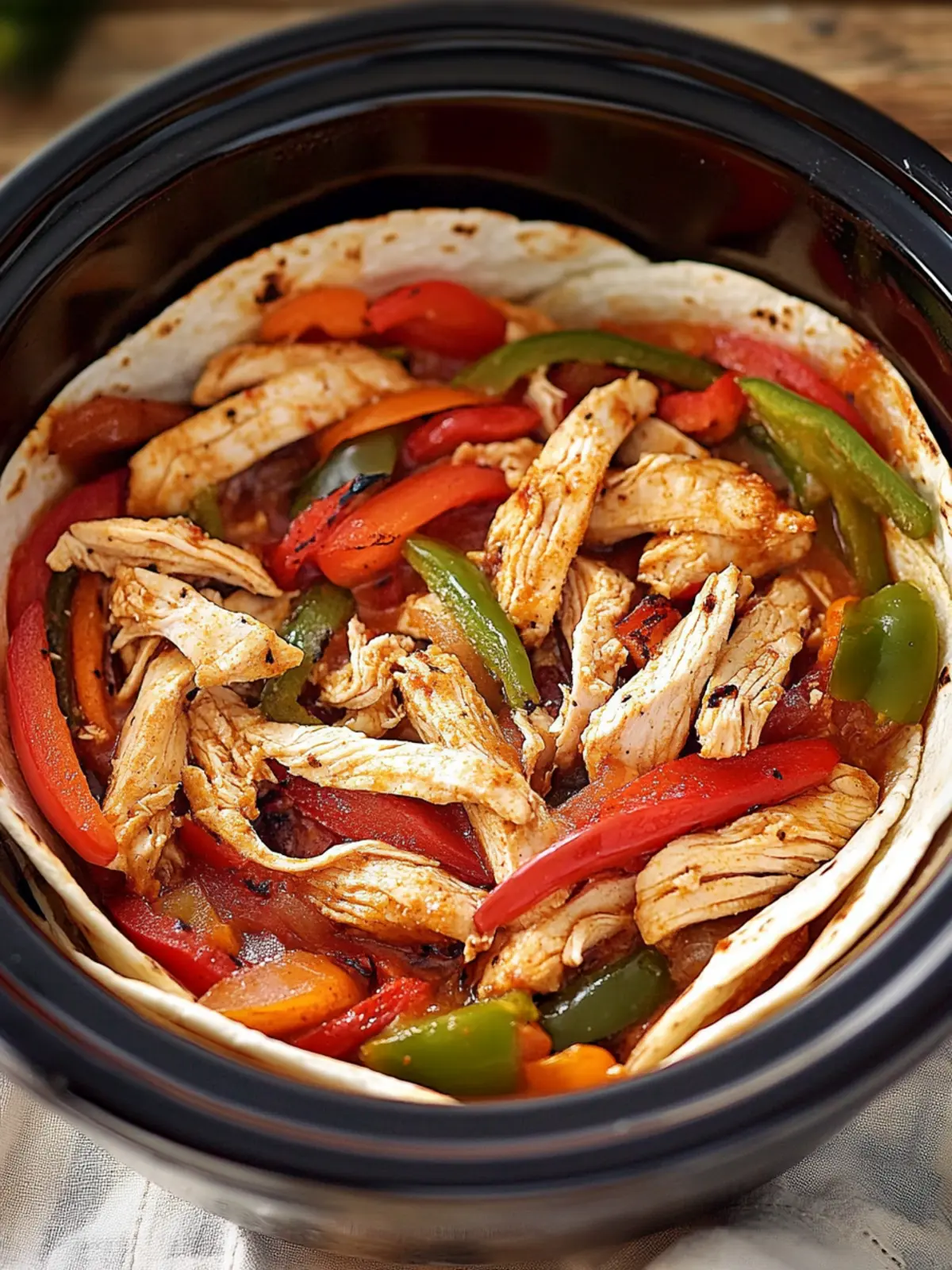 Crock-Pot Chicken Fajitas That Will Wow Your Taste Buds 3 Crock-Pot Chicken Fajitas
