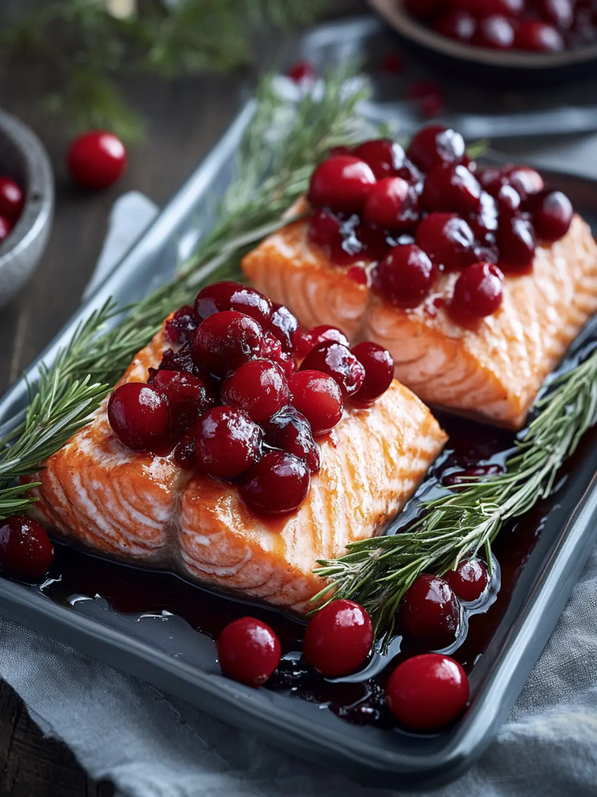 Cranberry Salmon: Quick and Irresistibly Flavorful Delight 4 Cranberry Salmon