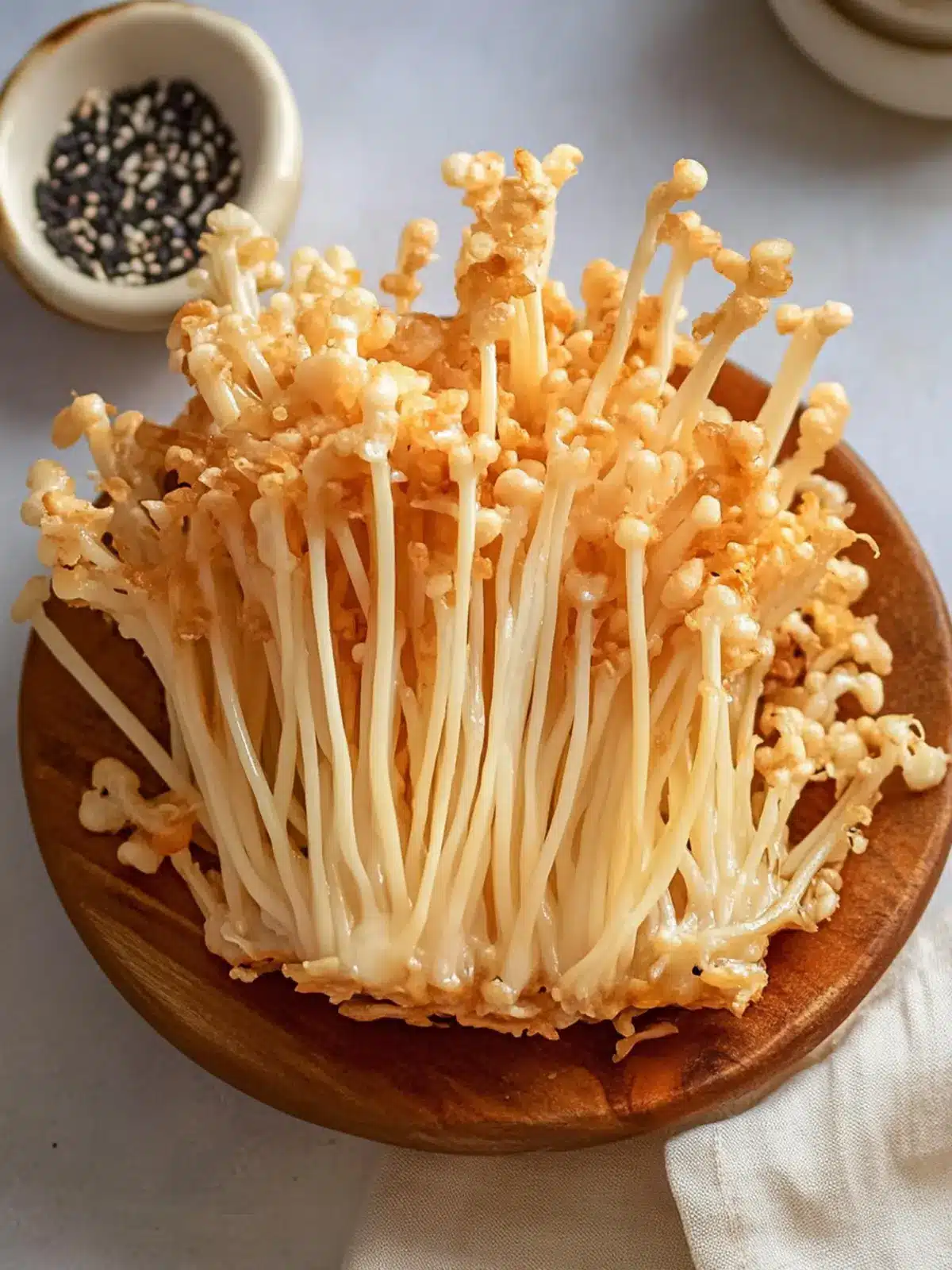Crispy Fried Enoki Mushrooms: Irresistible 30-Minute Snack 4 Fried Enoki Mushroom