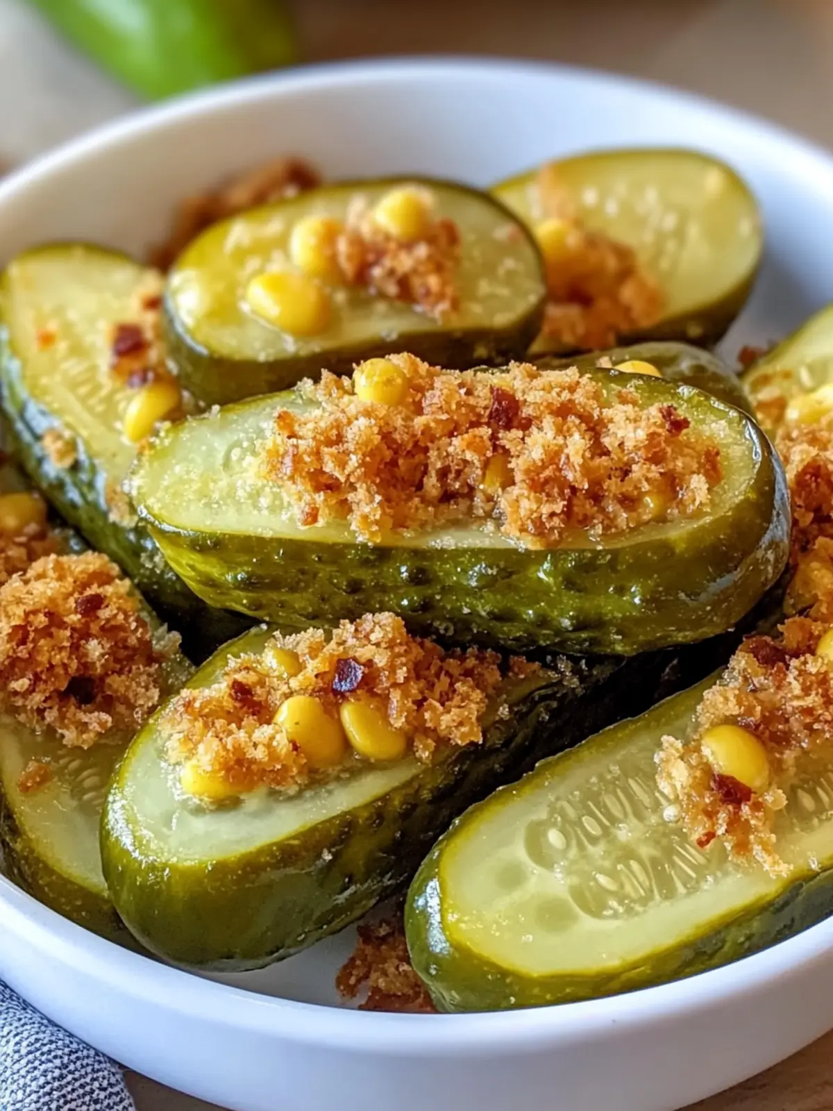Crispy Air Fryer Stuffed Pickles for Guilt-Free Snacking 3 Air Fryer Stuffed Pickle