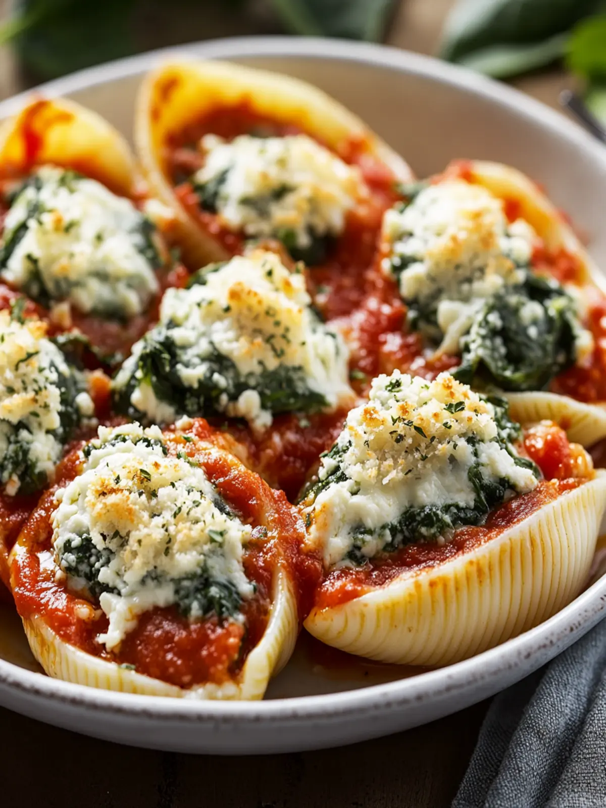 Delicious Spinach Ricotta Stuffed Shells for Cozy Nights 3 Spinach Ricotta Stuffed Shells