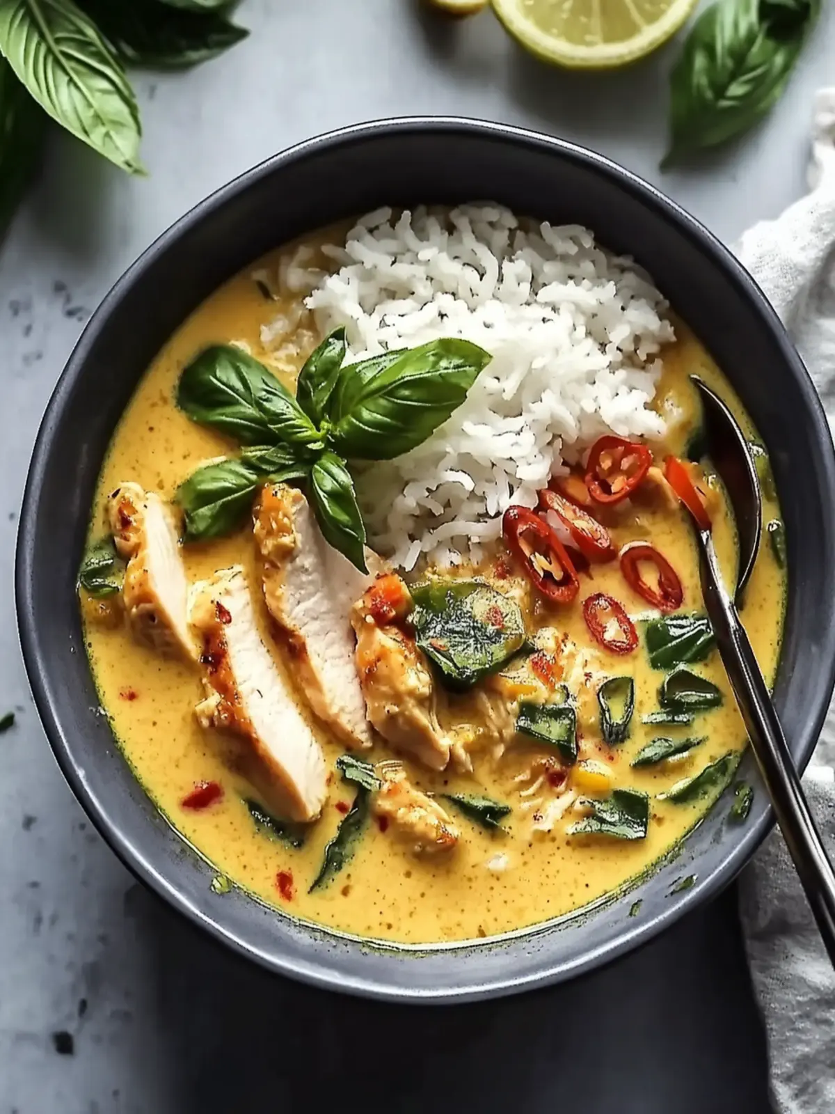 Lemongrass Broth Bowls with Yellow Curry Chicken Bliss Awaits 2 Lemongrass Broth Bowls with Yellow Curry Chicken Bliss